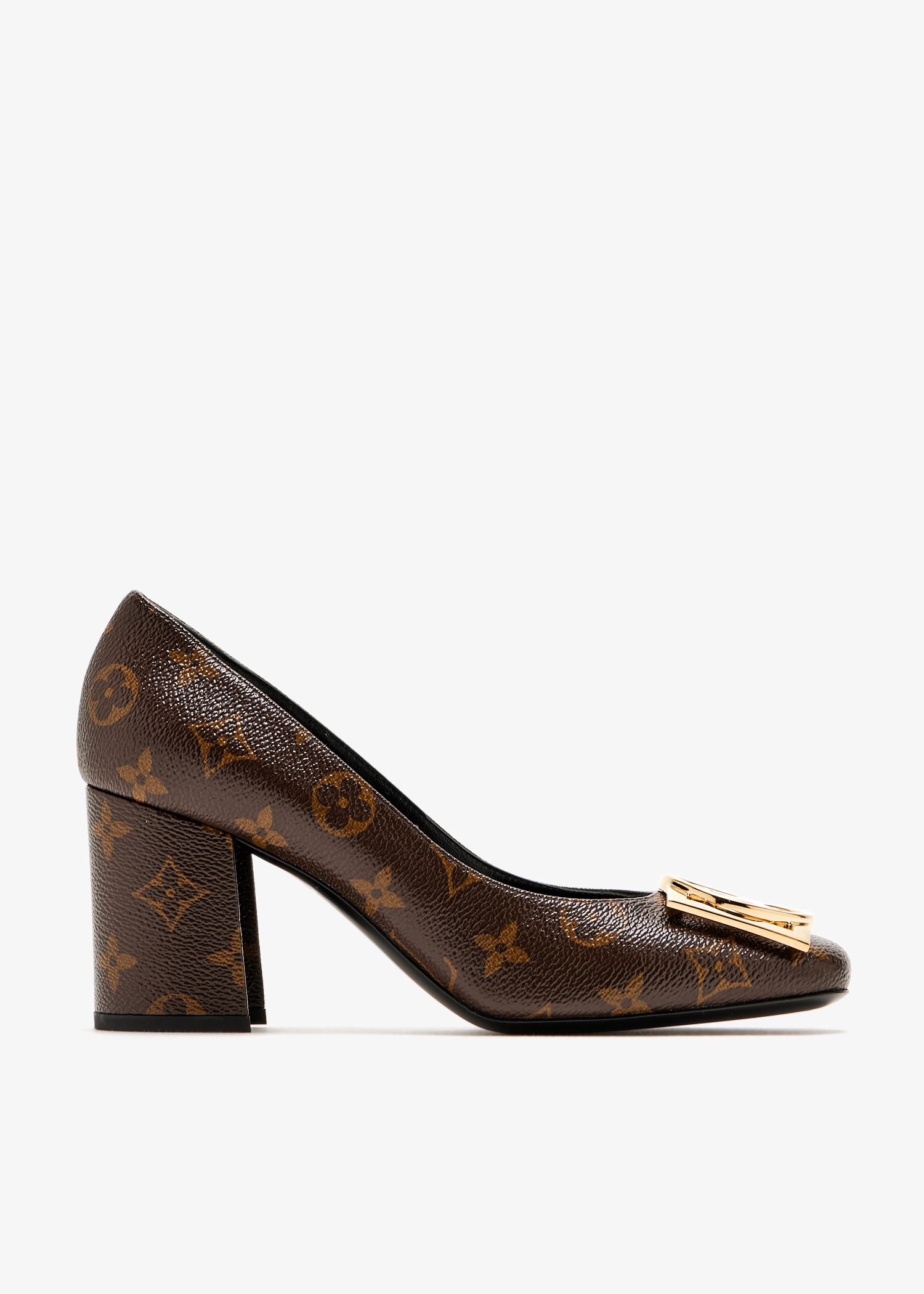 

Madeleine Monogram pumps, Brown