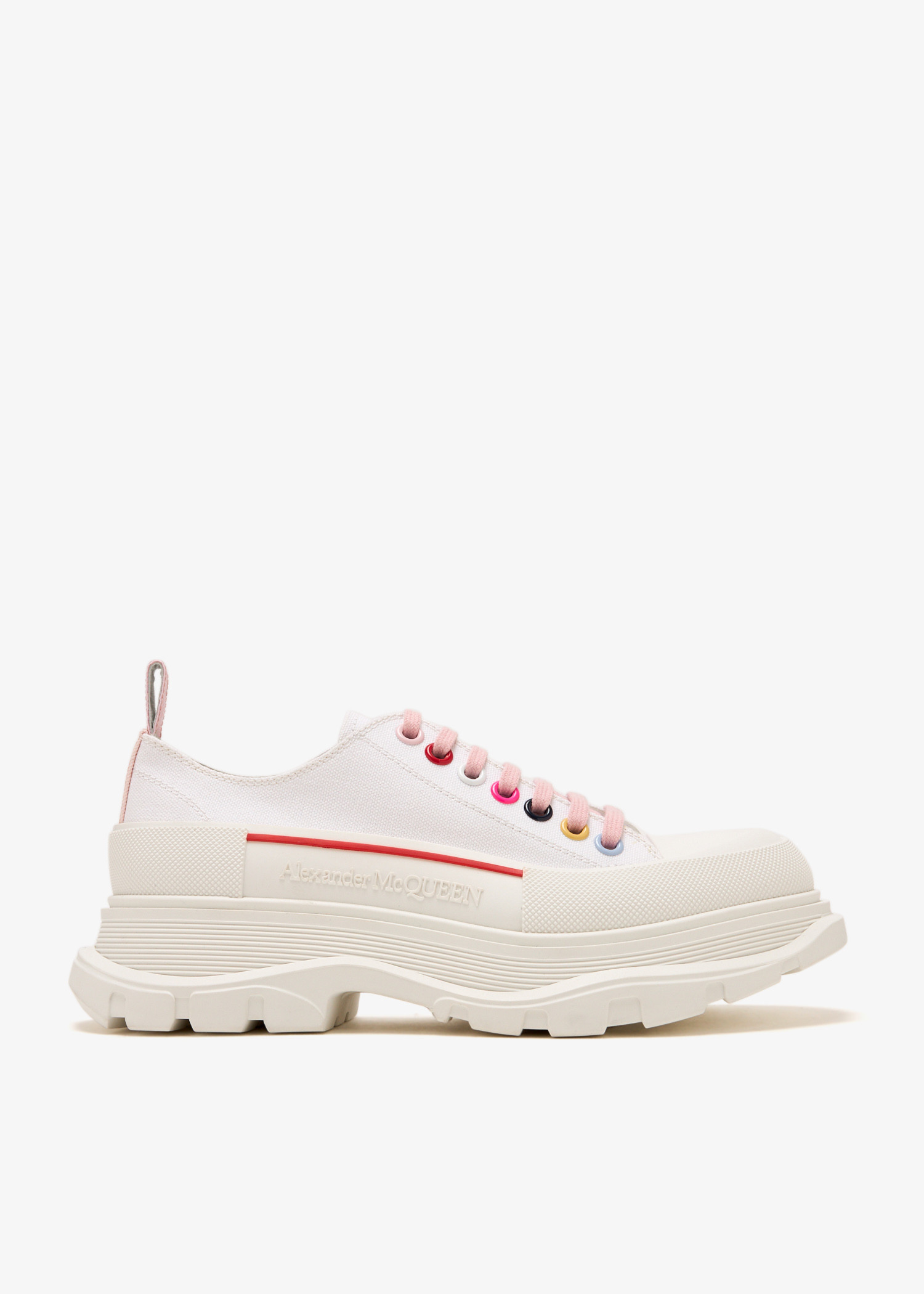 

Tread Slick lace-up sneakers, White