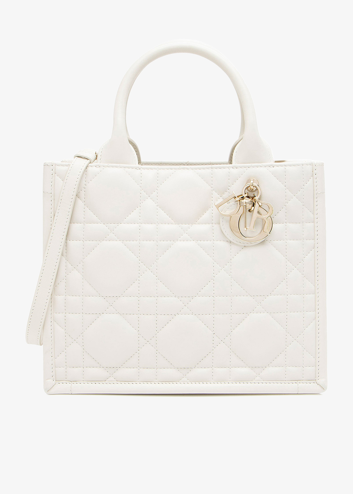 

Small Book tote, White