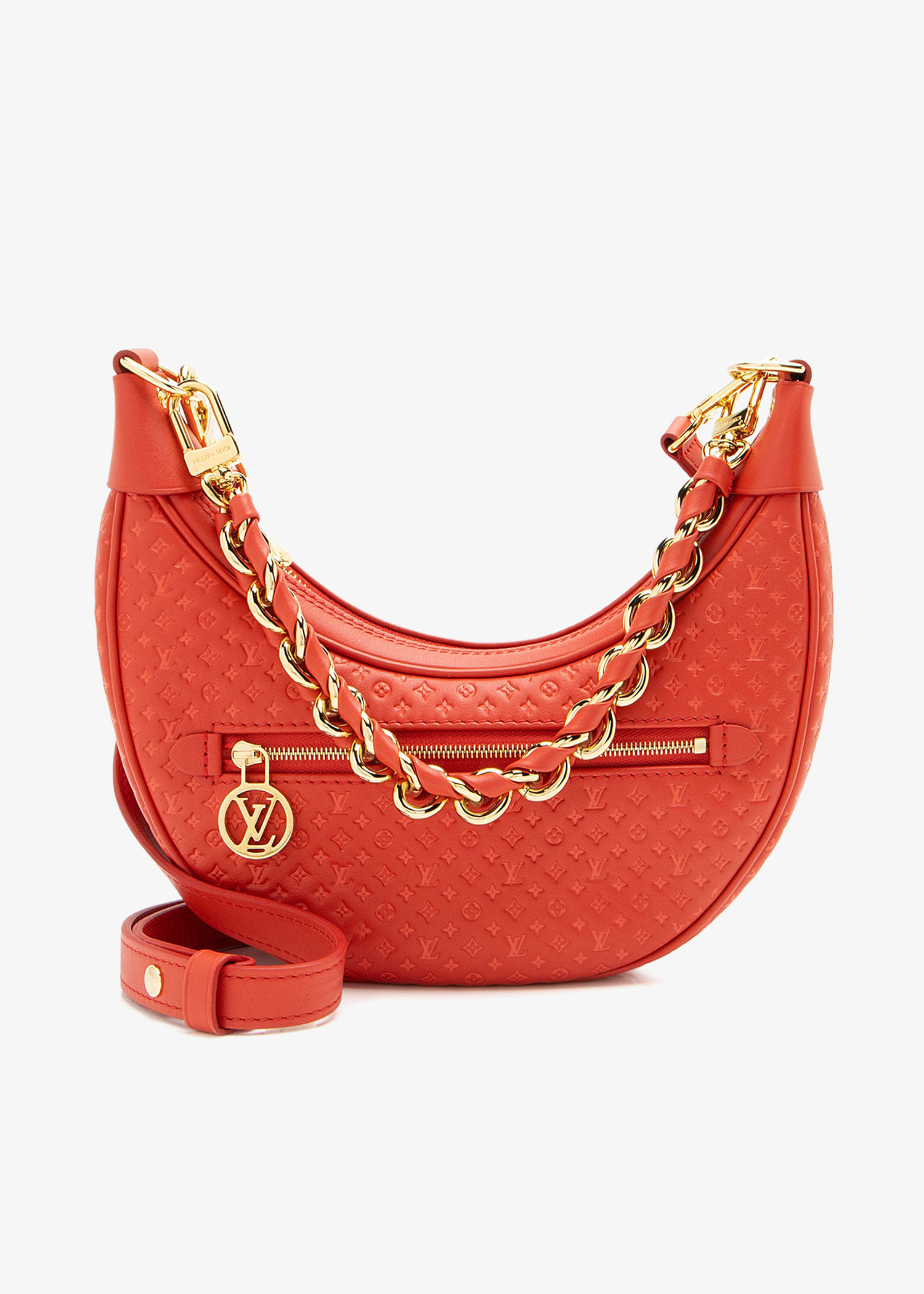 

Loop shoulder bag, Red