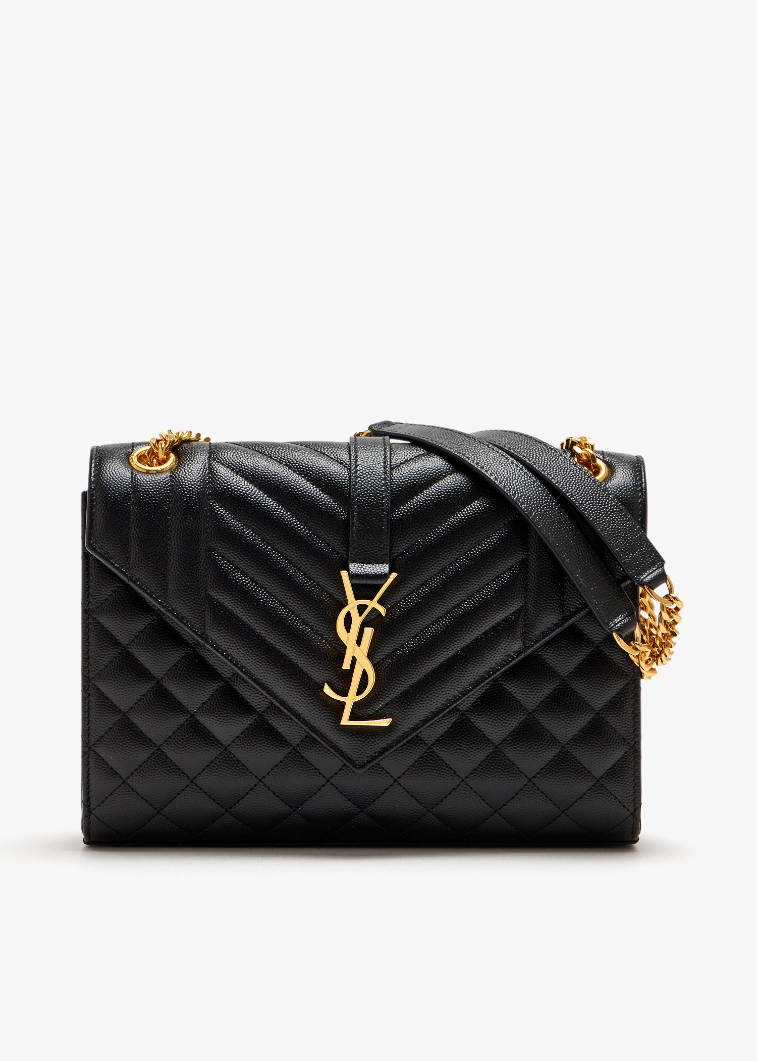 

Envelope medium shoulder bag, Black