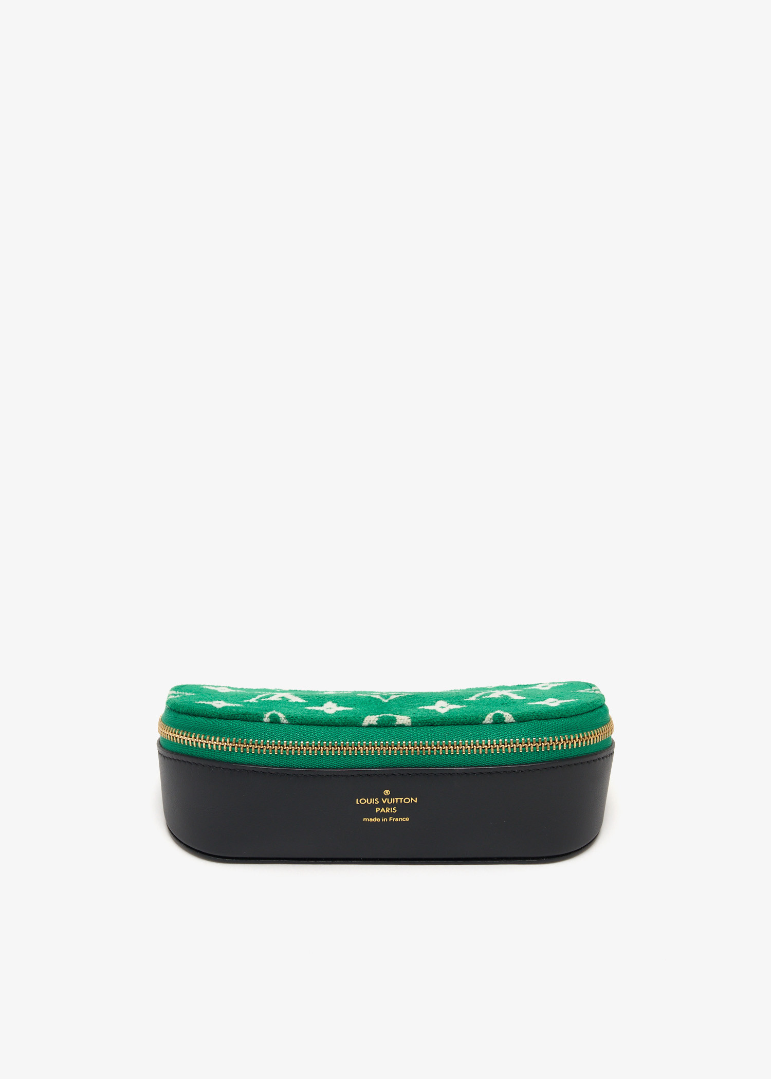 

Zipped sunglasses case, Green