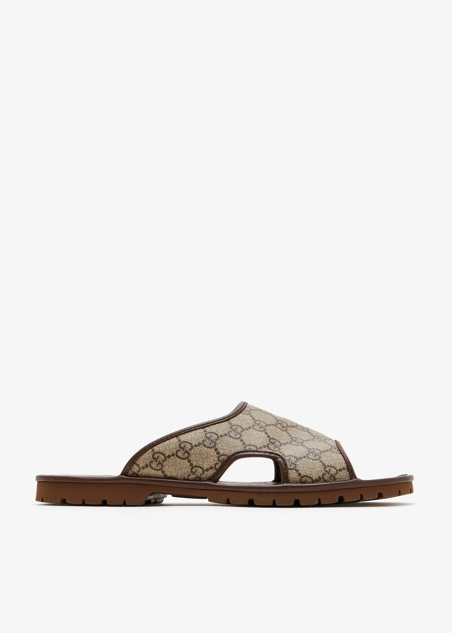 

GG Supreme slide sandals, Printed