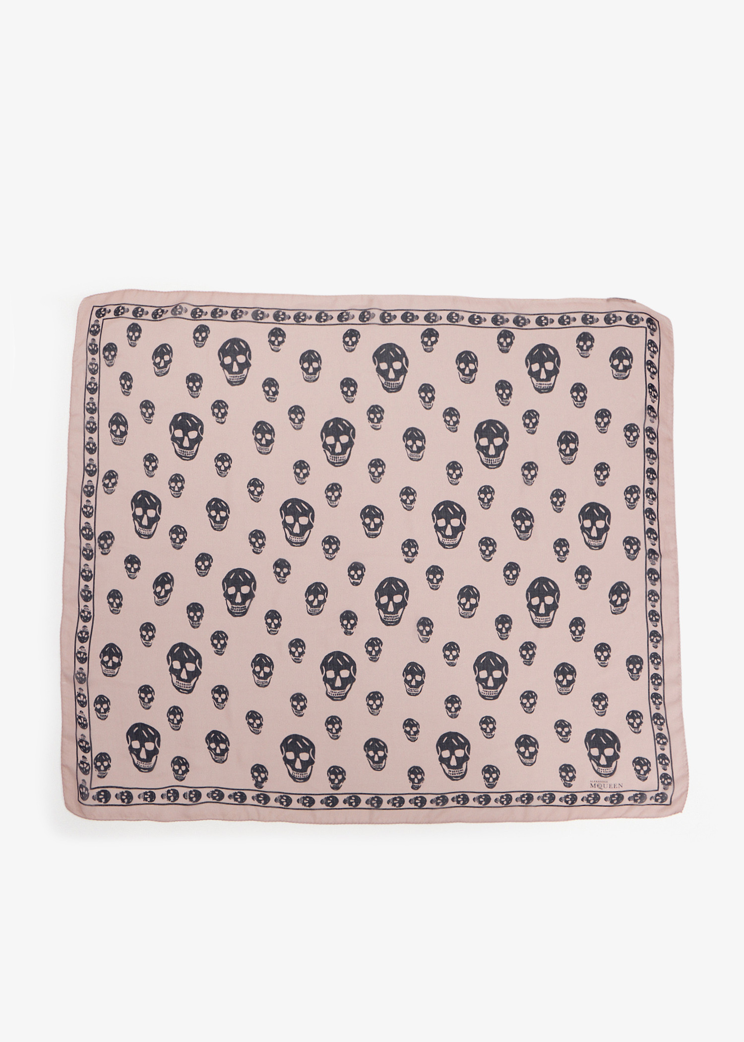 

Skull print scarf, Printed