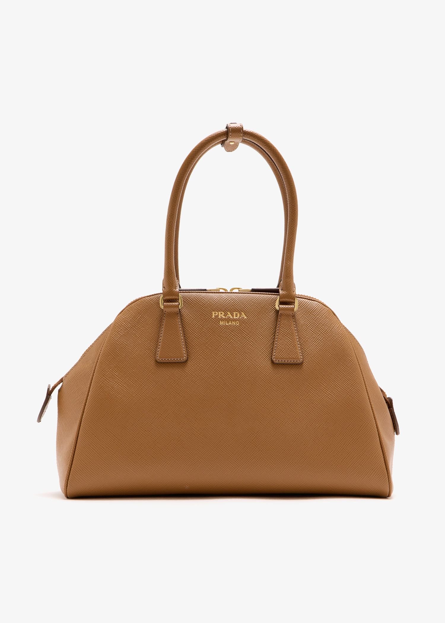 

Saffiano leather bag, Brown