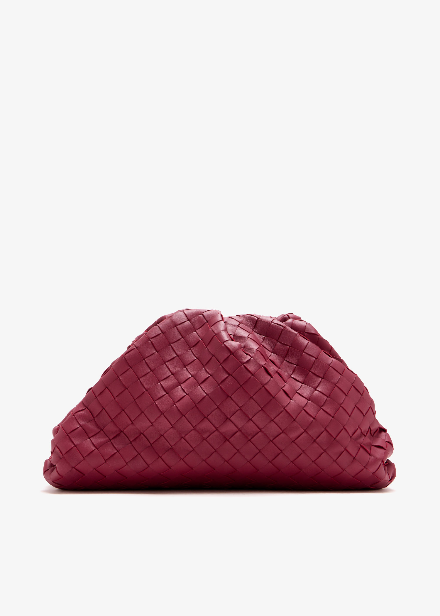 

Pouch clutch, Burgundy