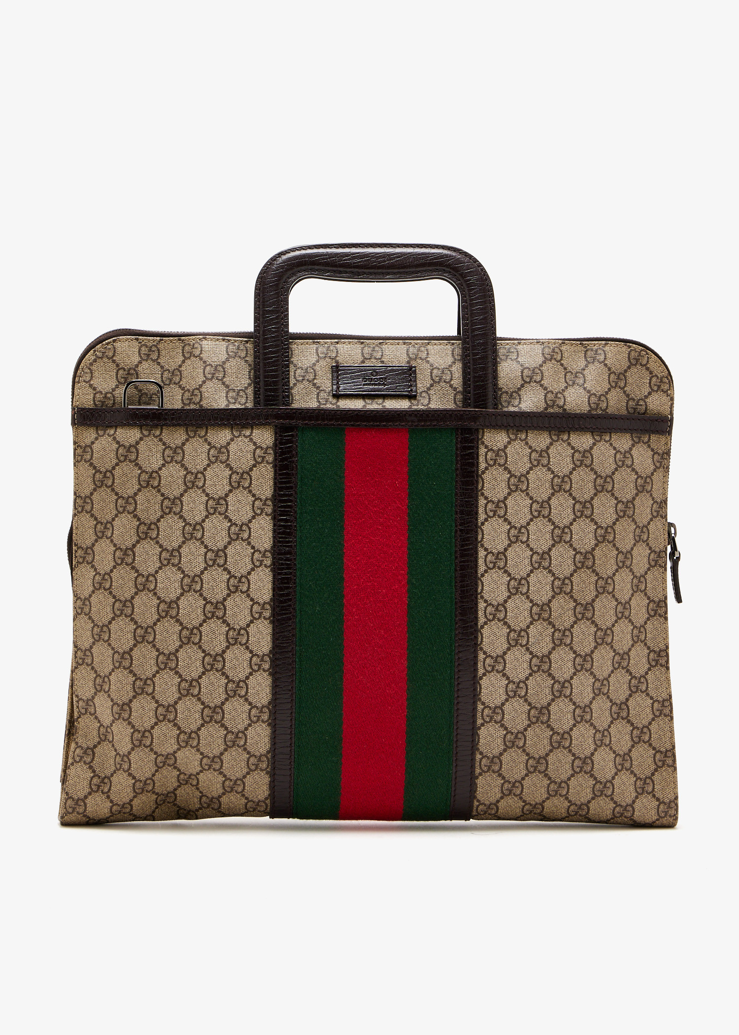 

GG Supreme Web briefcase, Printed
