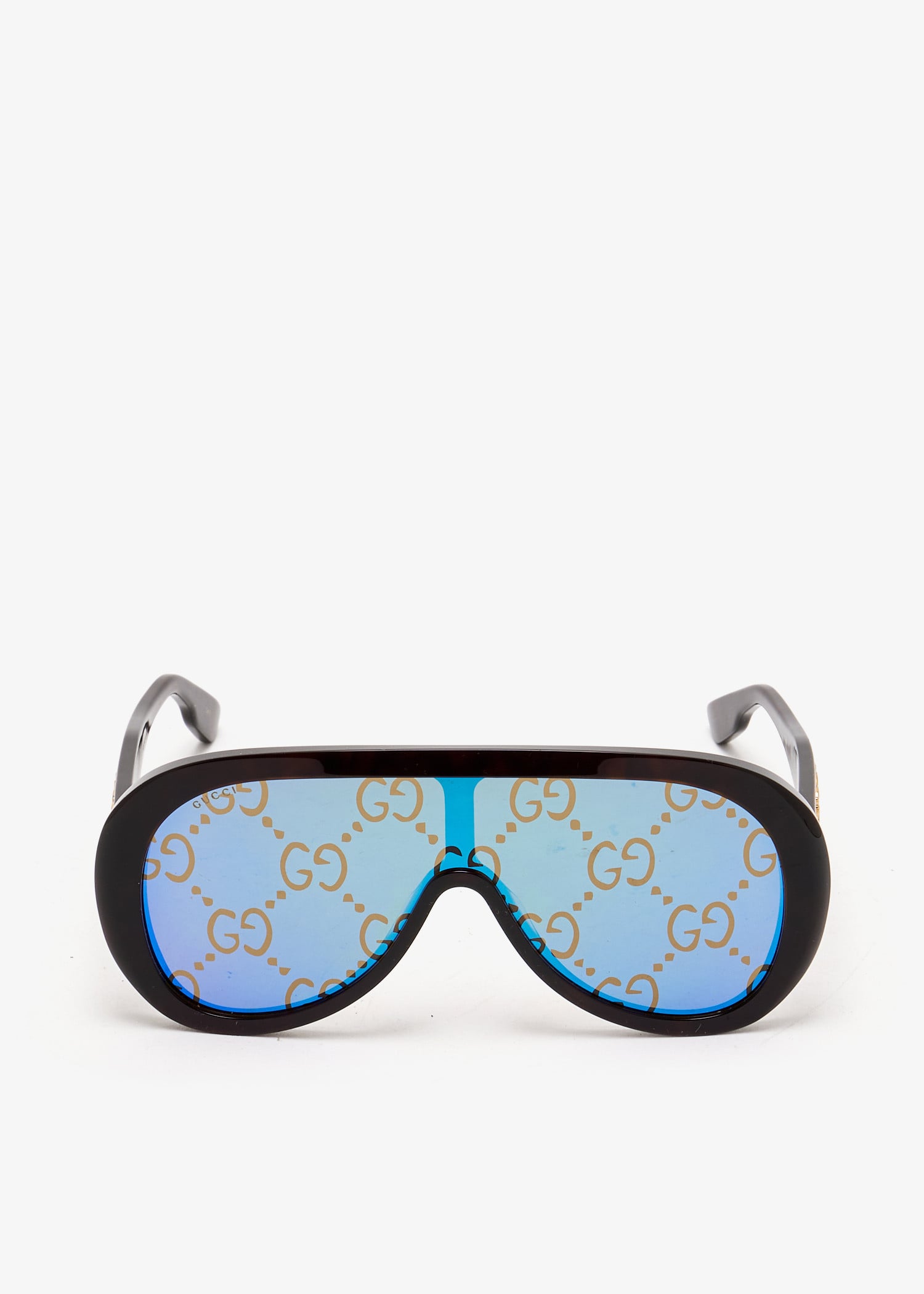 

Oversized mask frame sunglasses, Black