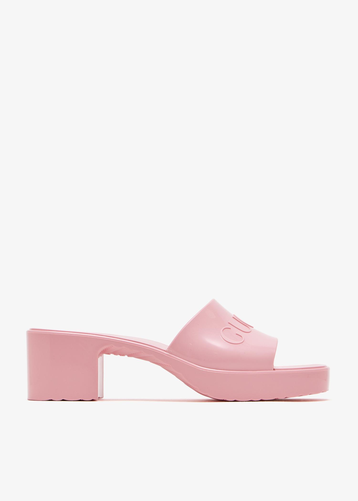 

Logo sandals, Pink