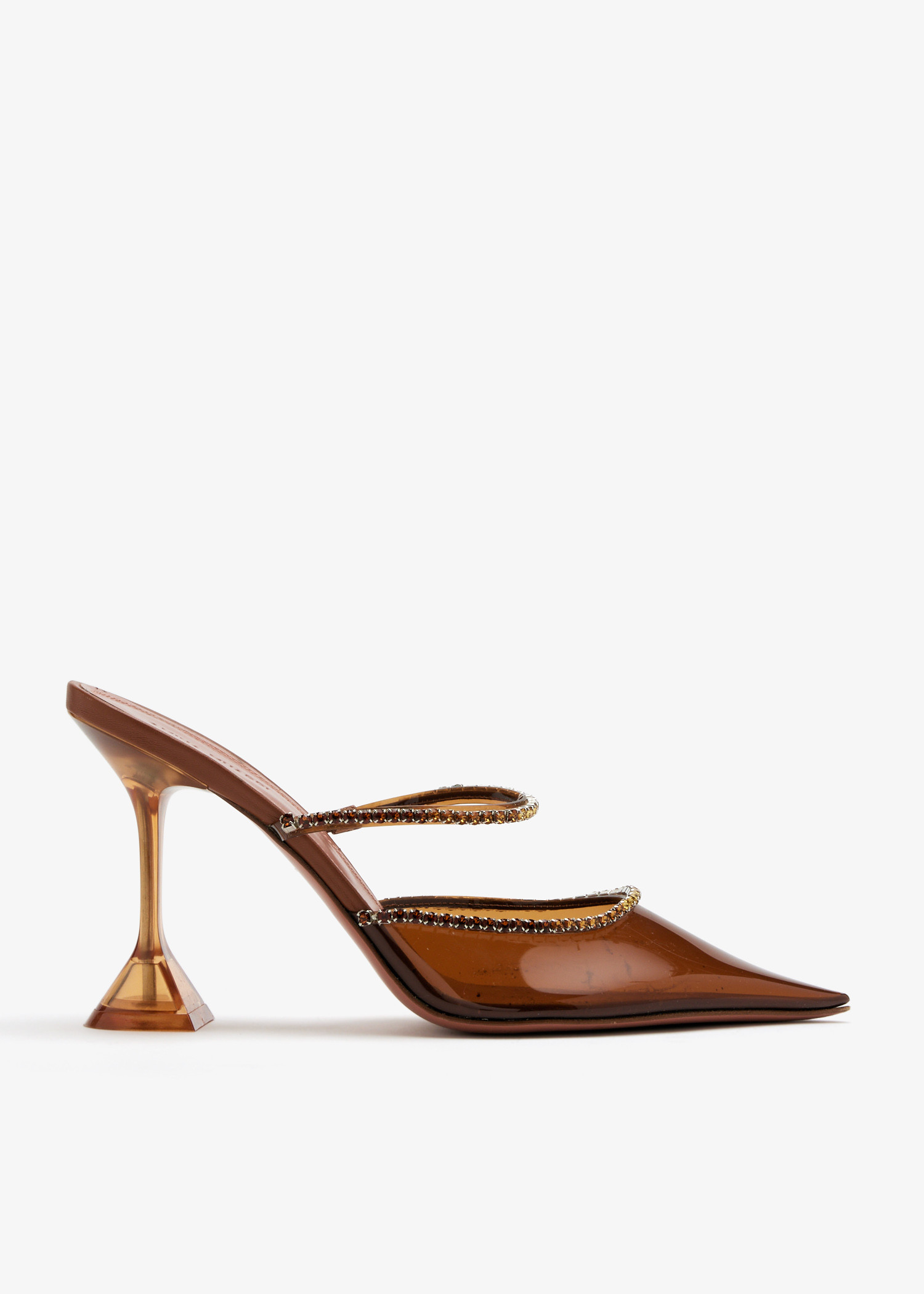 

Gilda embellished mules, Brown