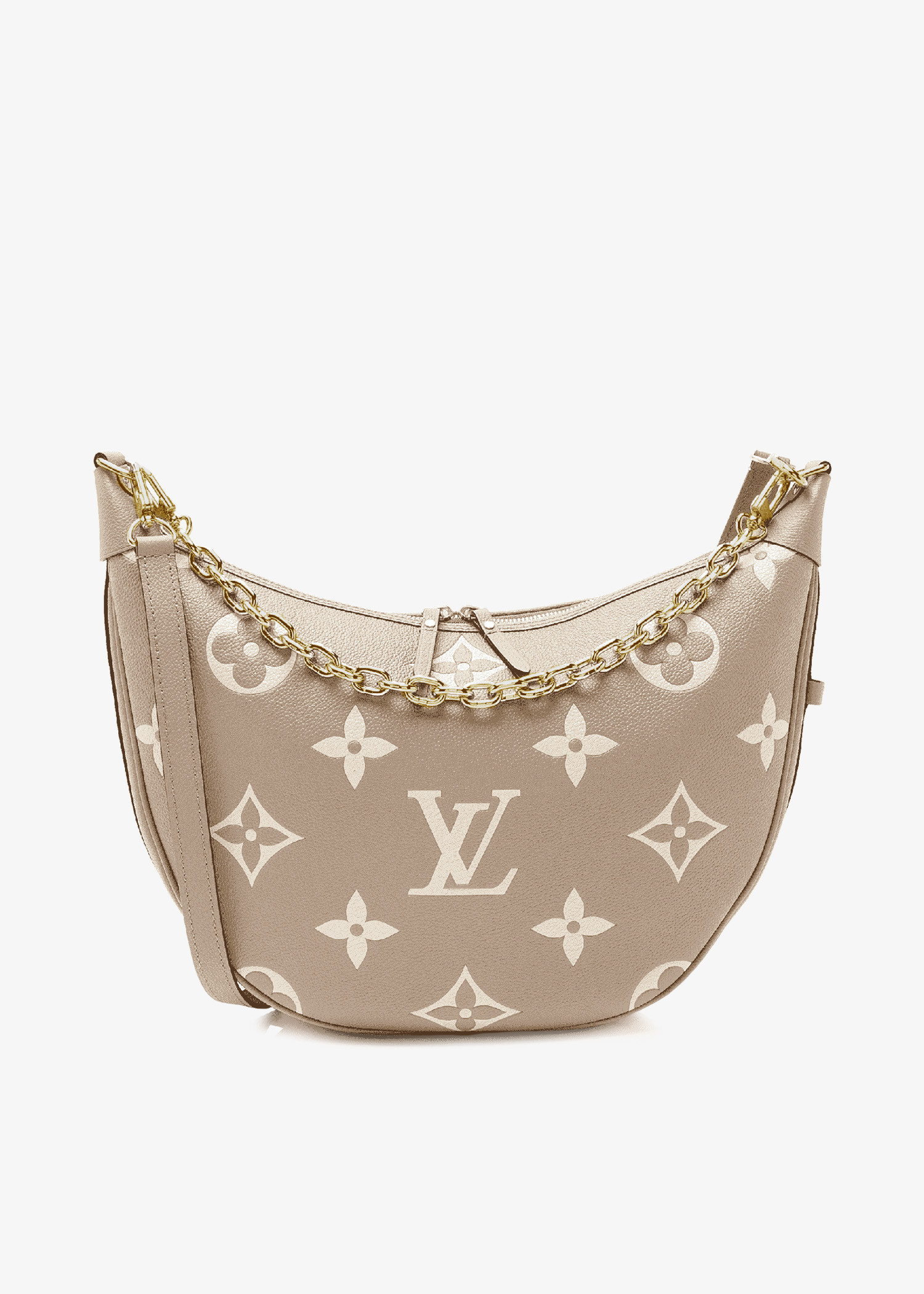 

Empreinte Giant Loop Hobo bag, Beige