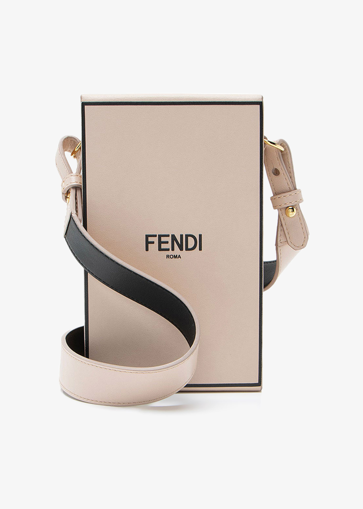 

Vertical box crossbody bag, Pink