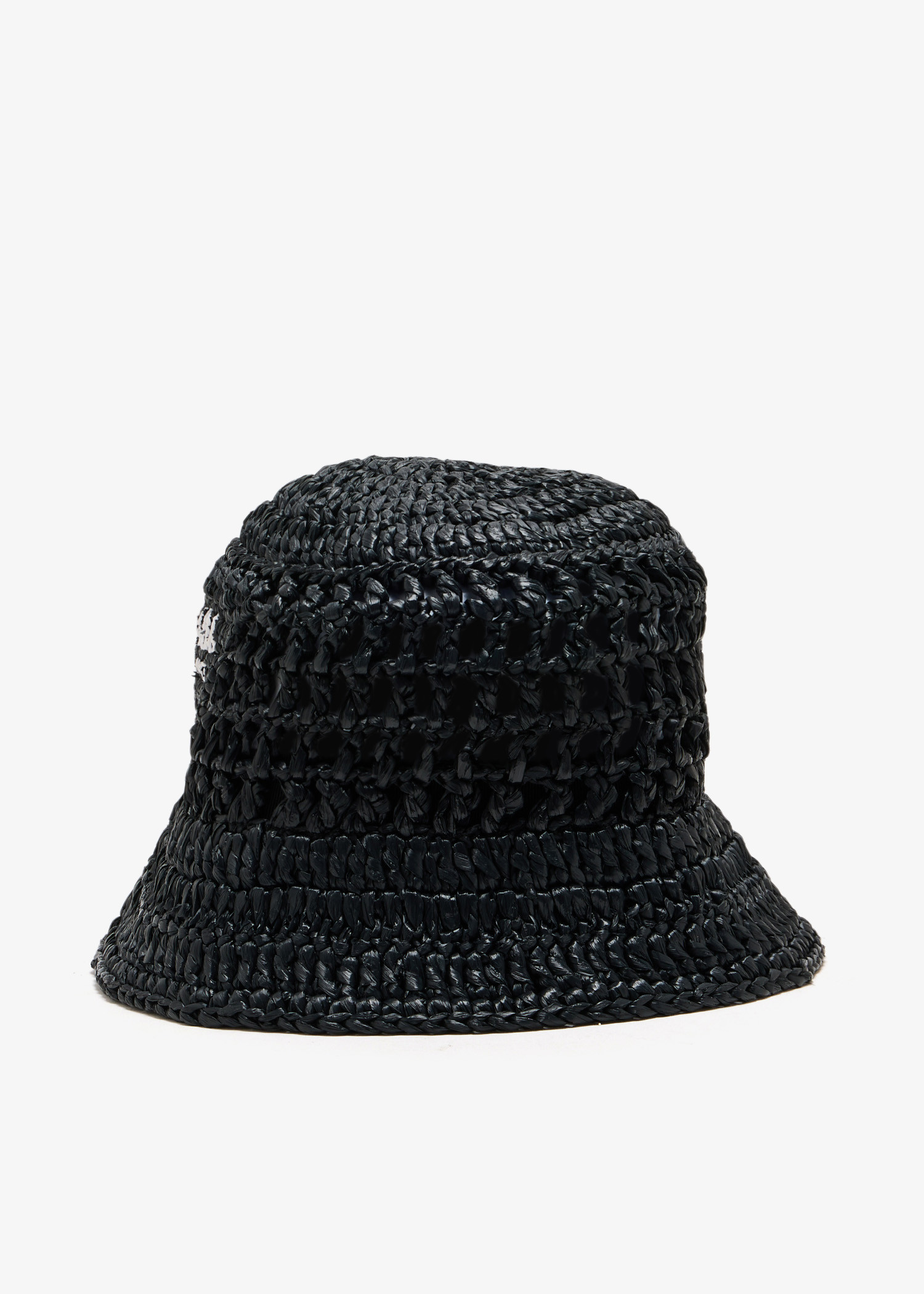 

Logo bucket hat, Black
