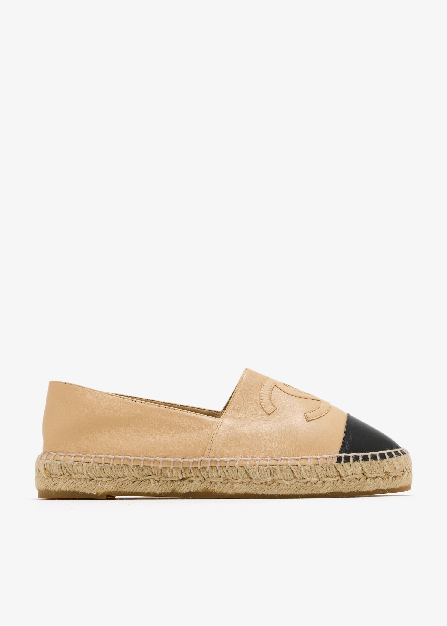 

CC Cap Toe espadrilles, Beige
