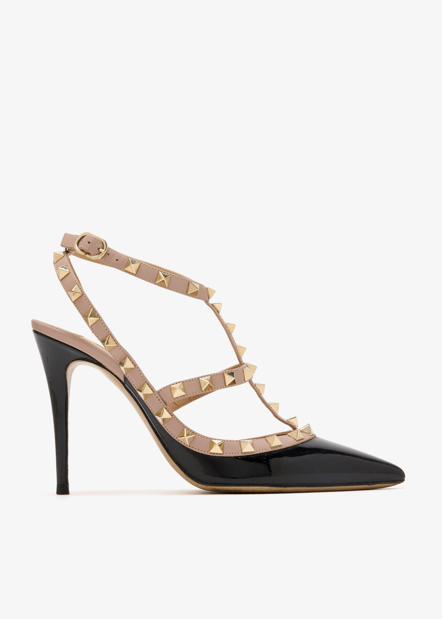

Rockstud 100 Caged pumps, Black