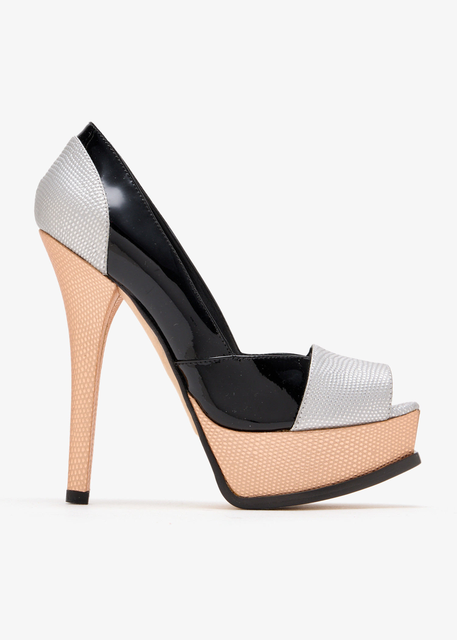 

Fendista lizard-embossed pumps, Multicolored