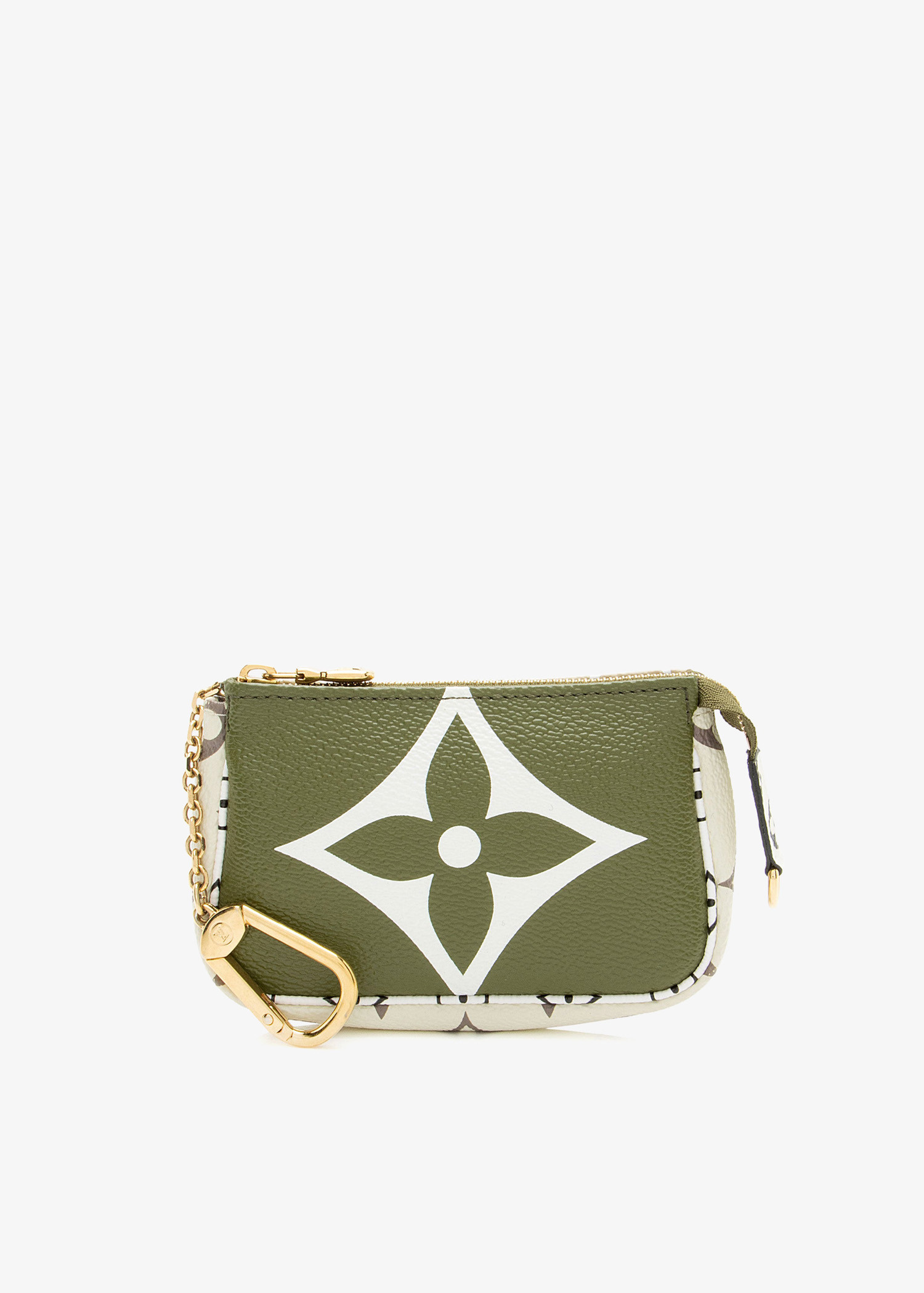 

Giant Monogram micro pochette, Green