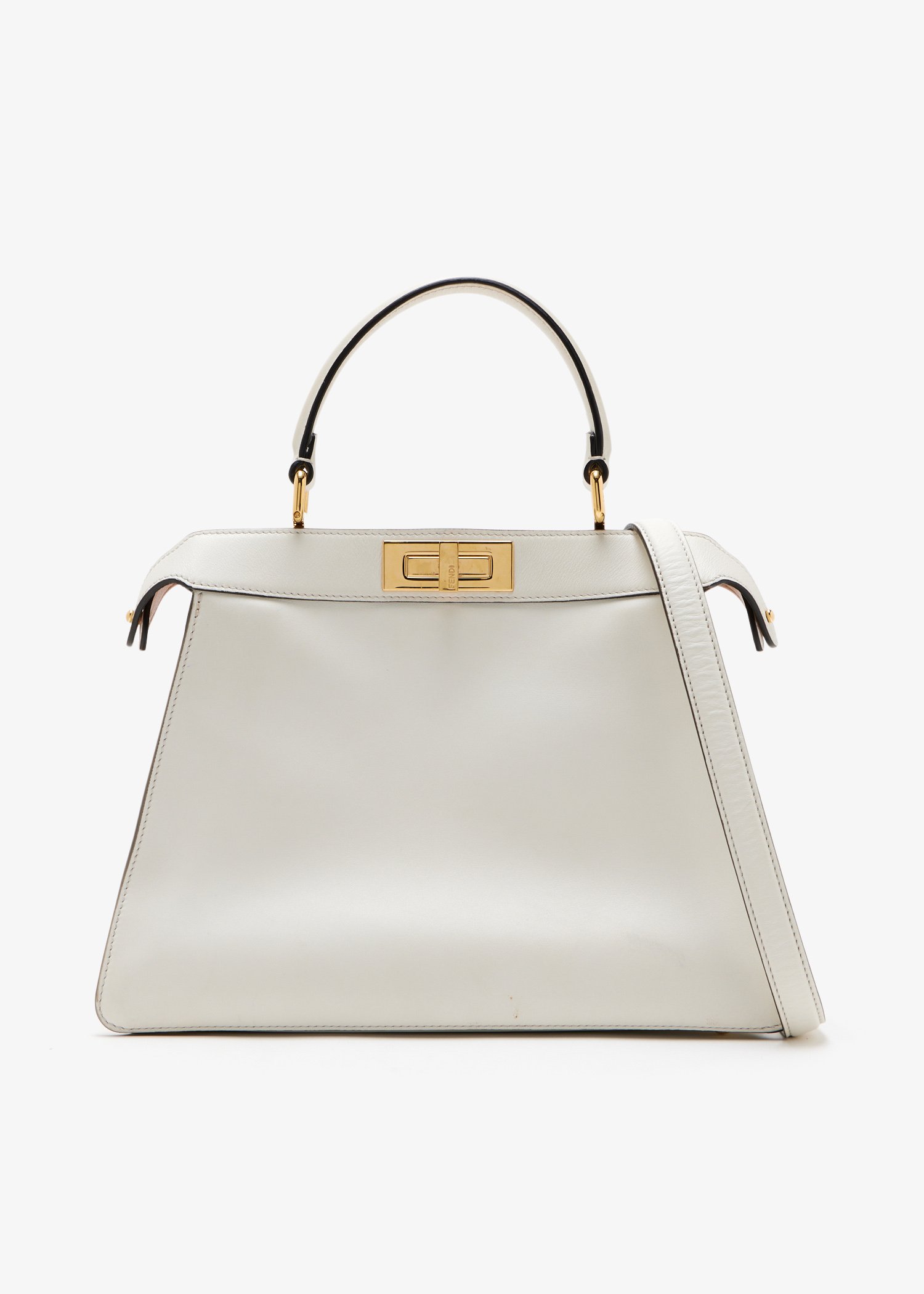 

Peekaboo ISeeU medium handbag, White