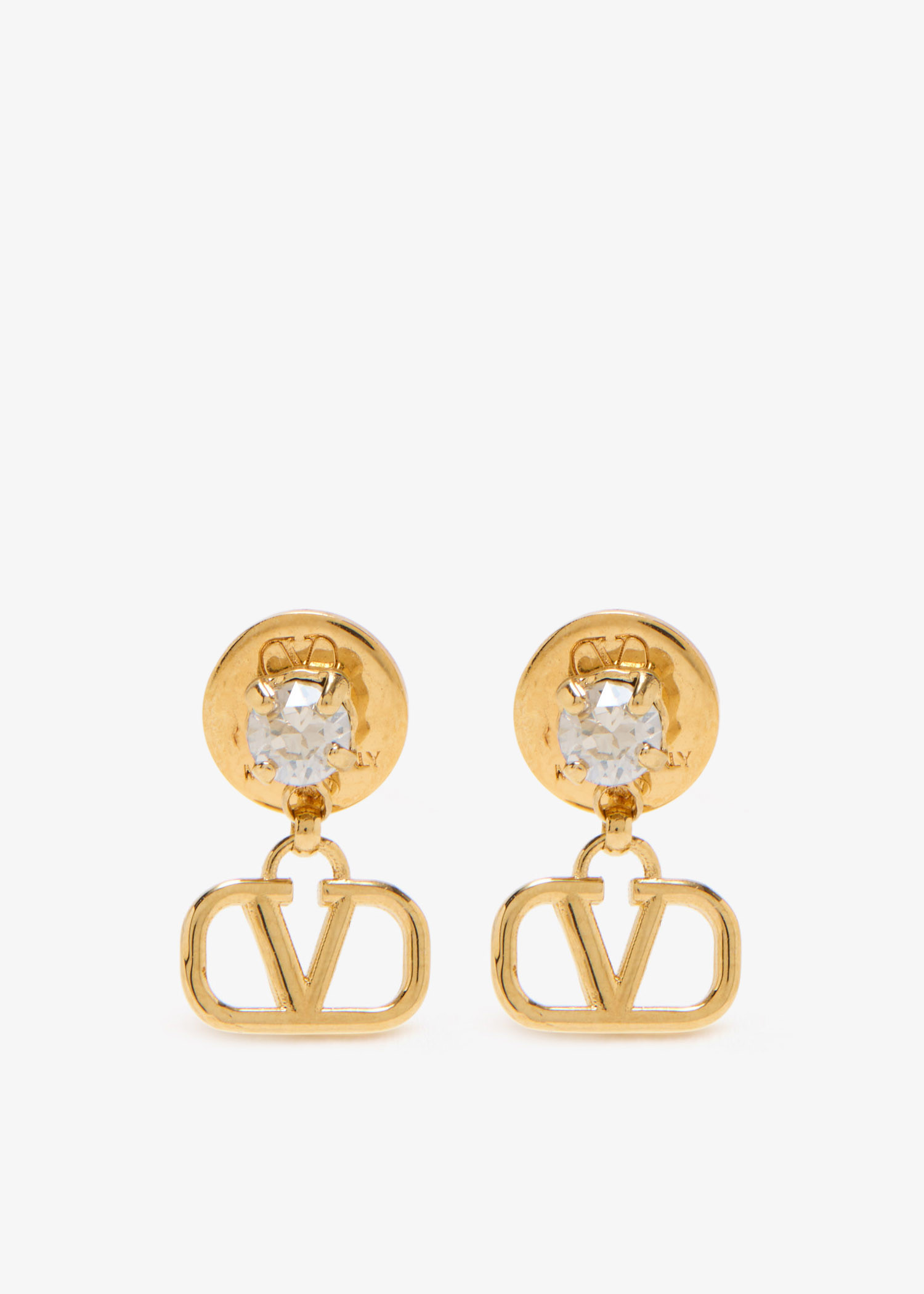 

Vlogo Signature earrings, Gold