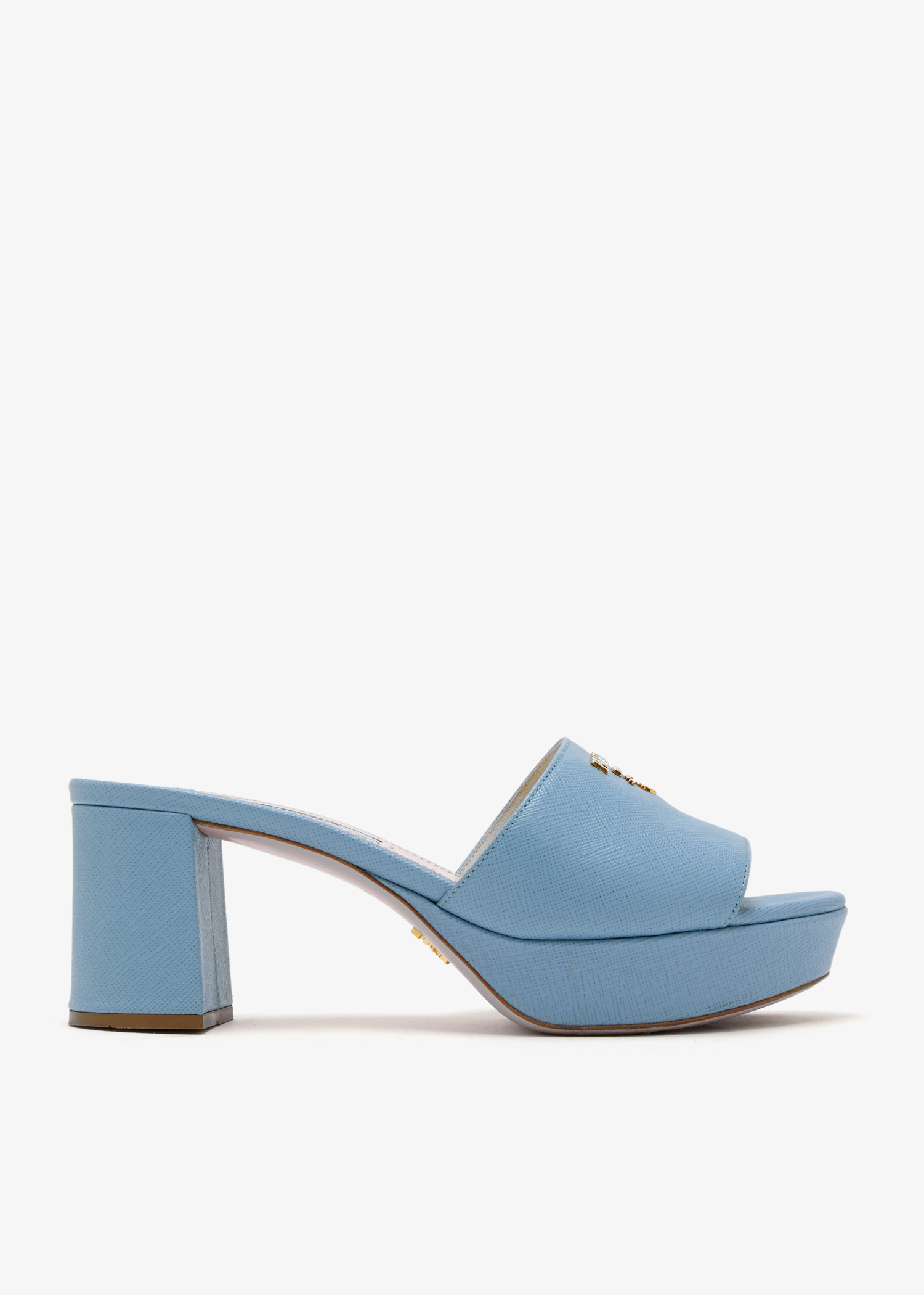 

Logo sandals, Blue
