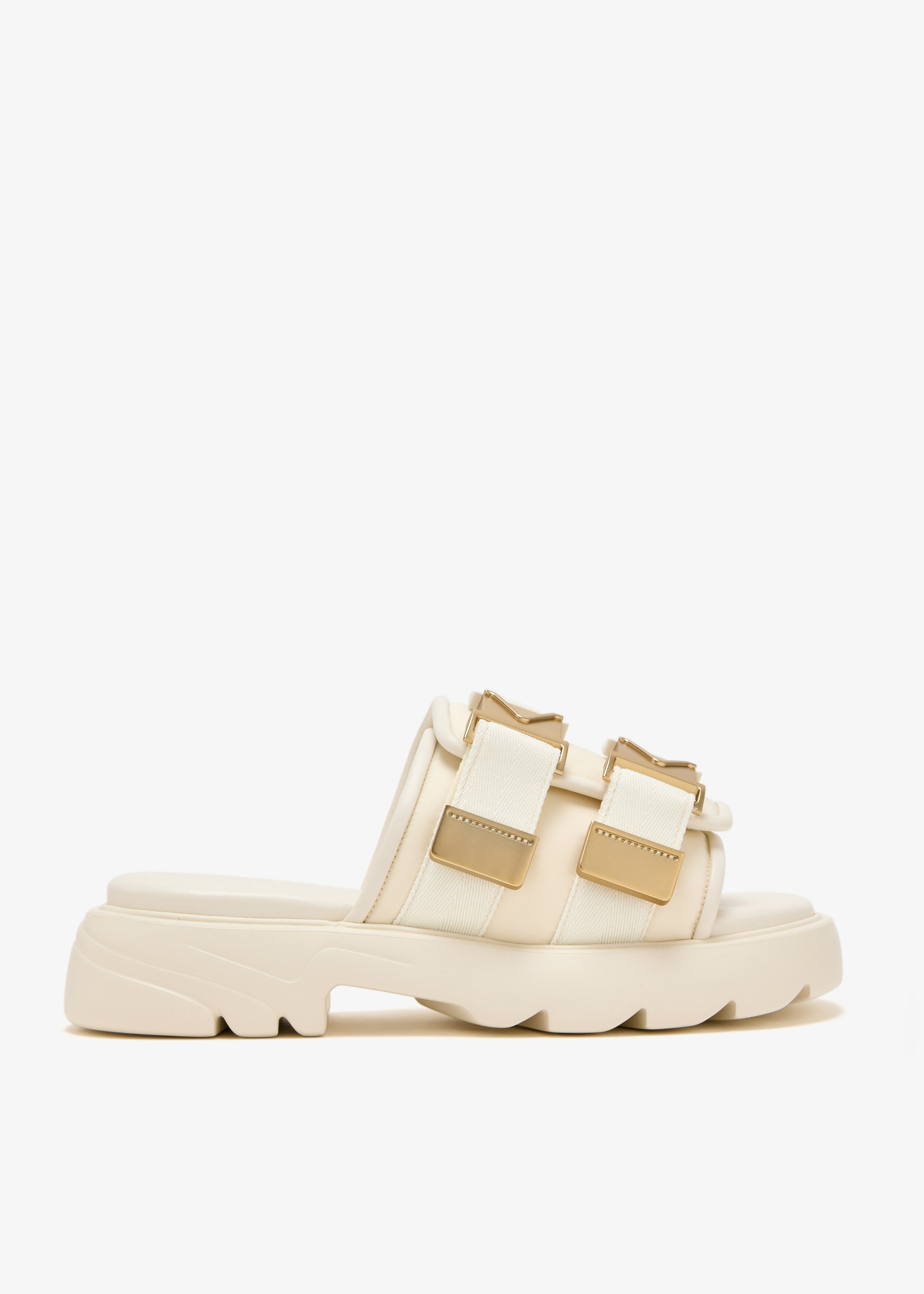 

Flash sandals, Cream