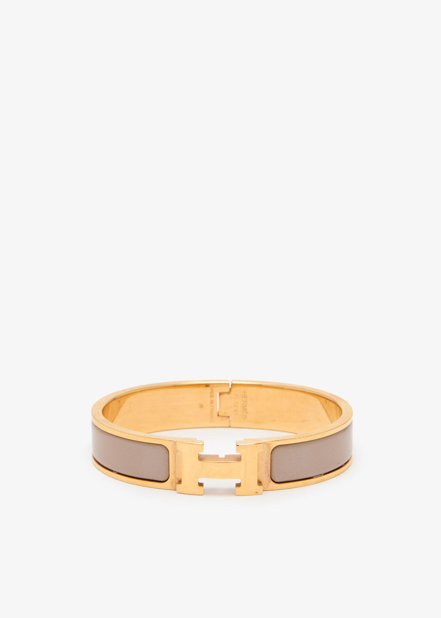 

Clic H bracelet, Gold