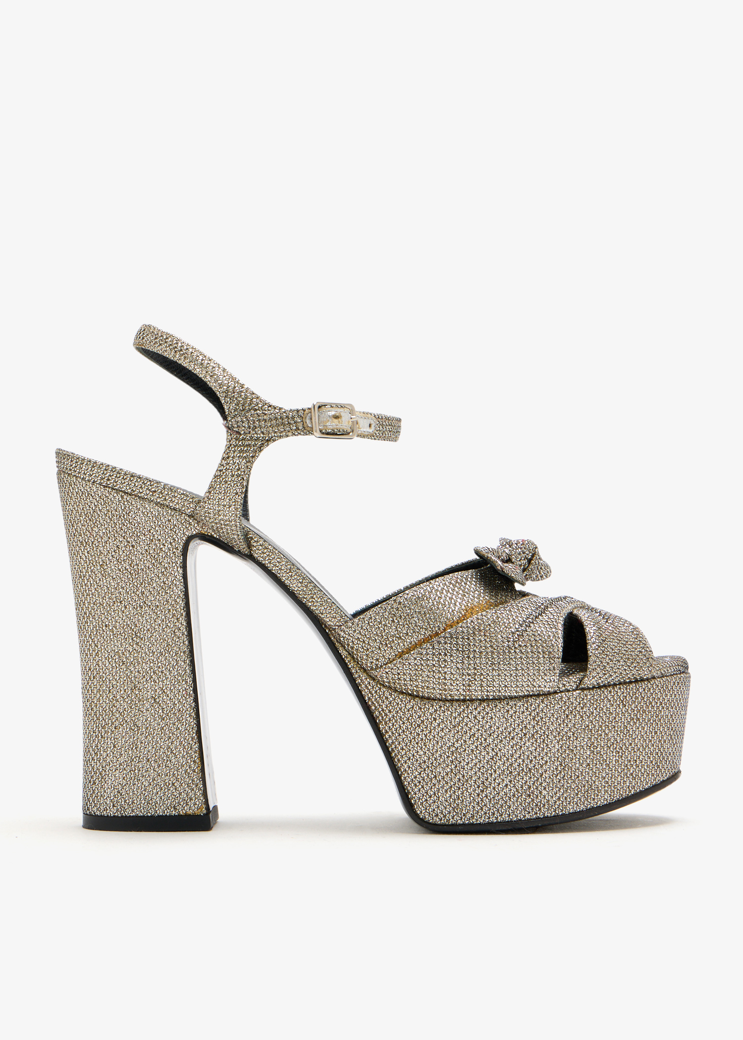 

Candy platform sandals, Gold