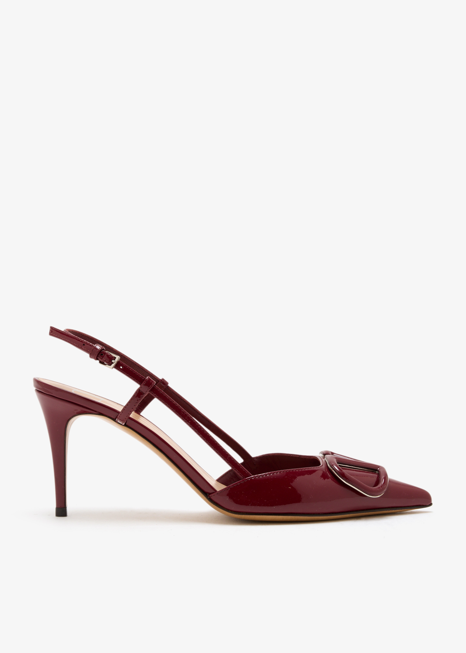 

VLogo Signature pumps, Burgundy