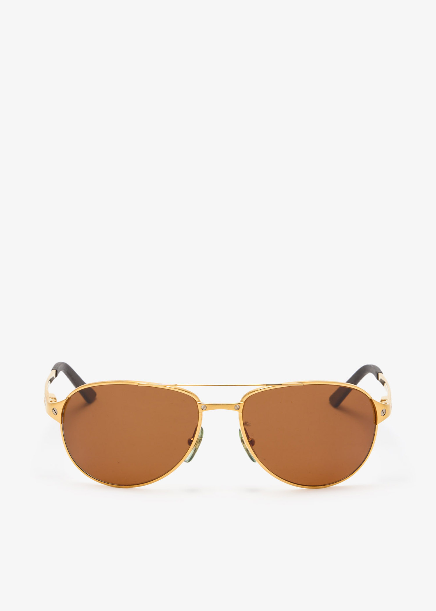 

Santos Dumont Edition aviator sunglasses, Gold