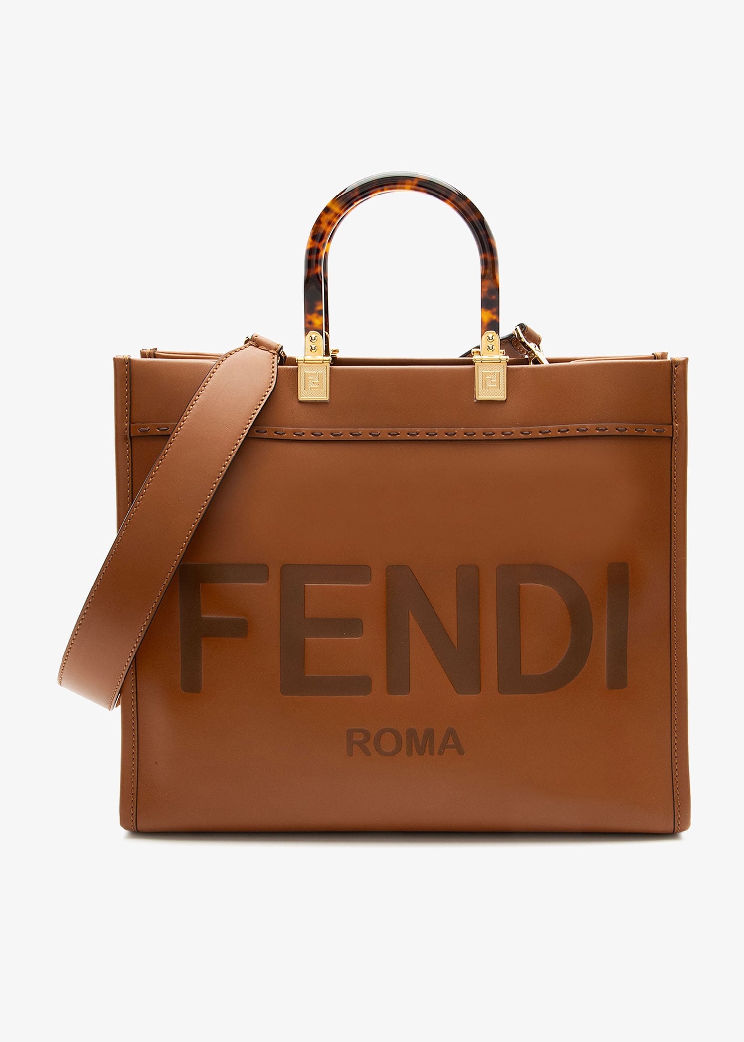 

Sunshine medium shopper tote bag, Brown