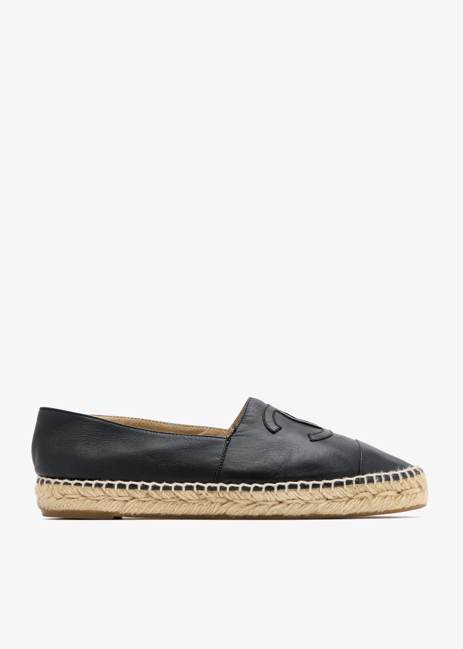

CC Cap Toe espadrilles, Black