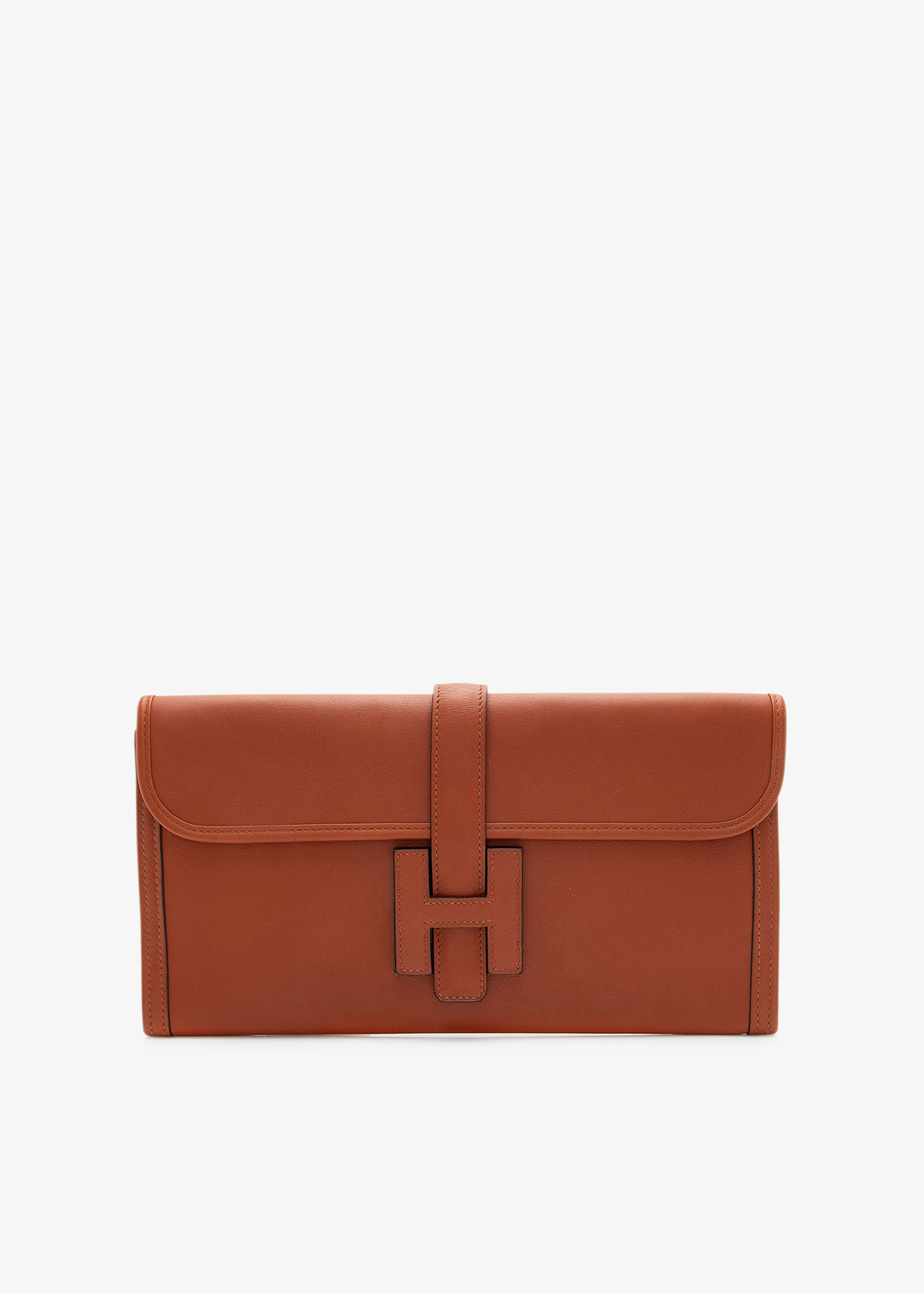 

Hermes Swift Jige Elan 29 clutch, Brown