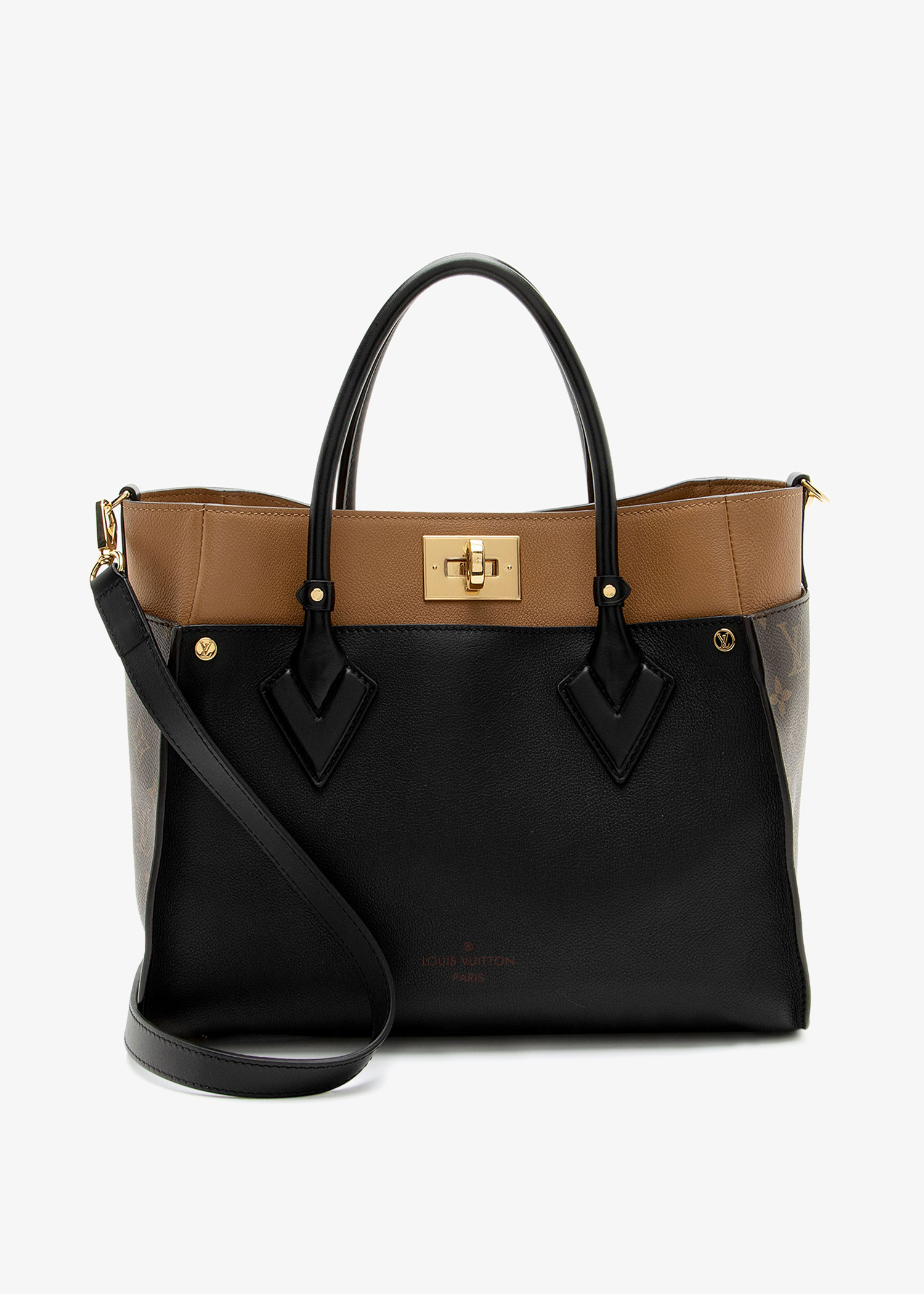 

On My Side MM tote bag, Black