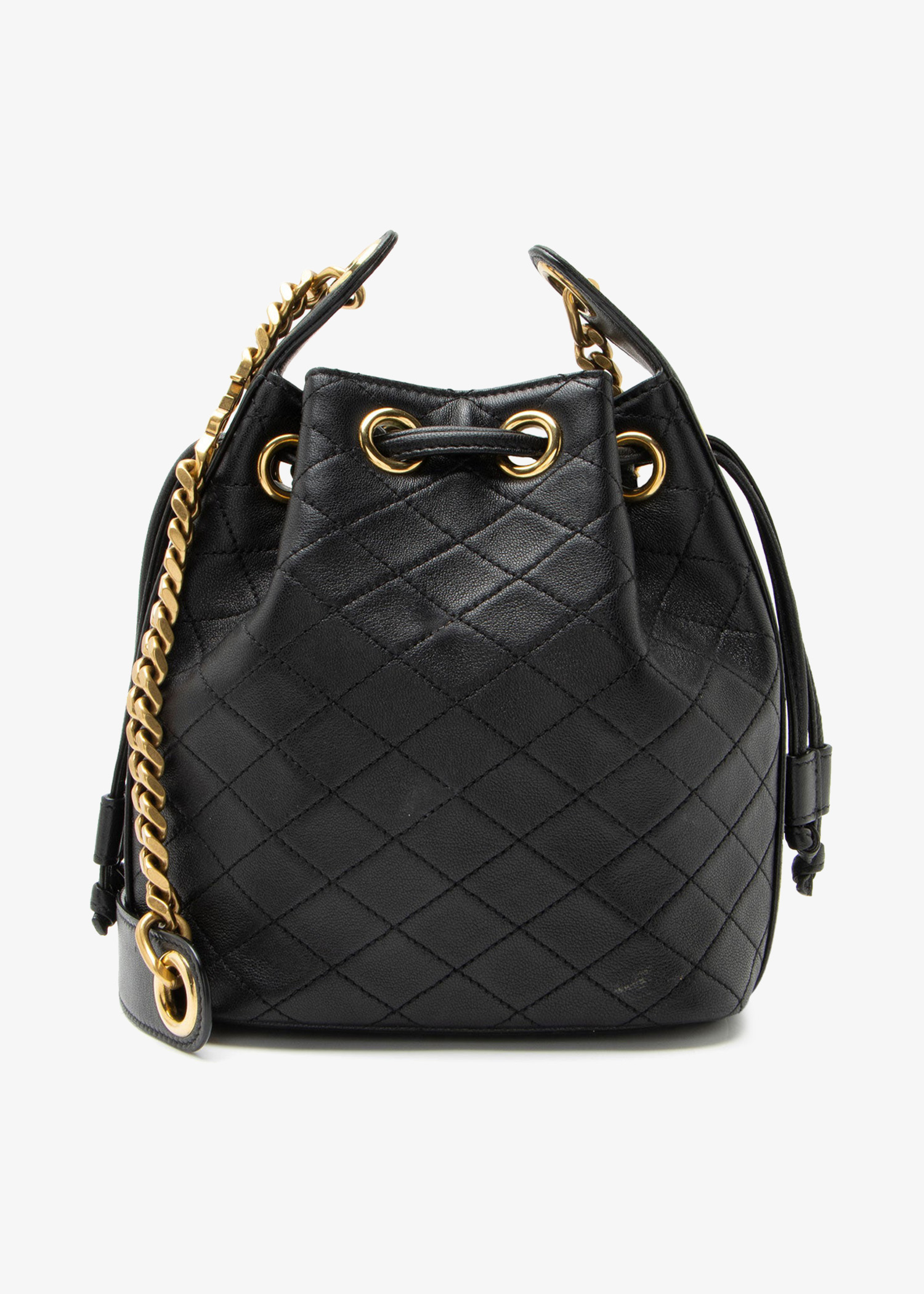 

Cassandre small bucket bag, Black