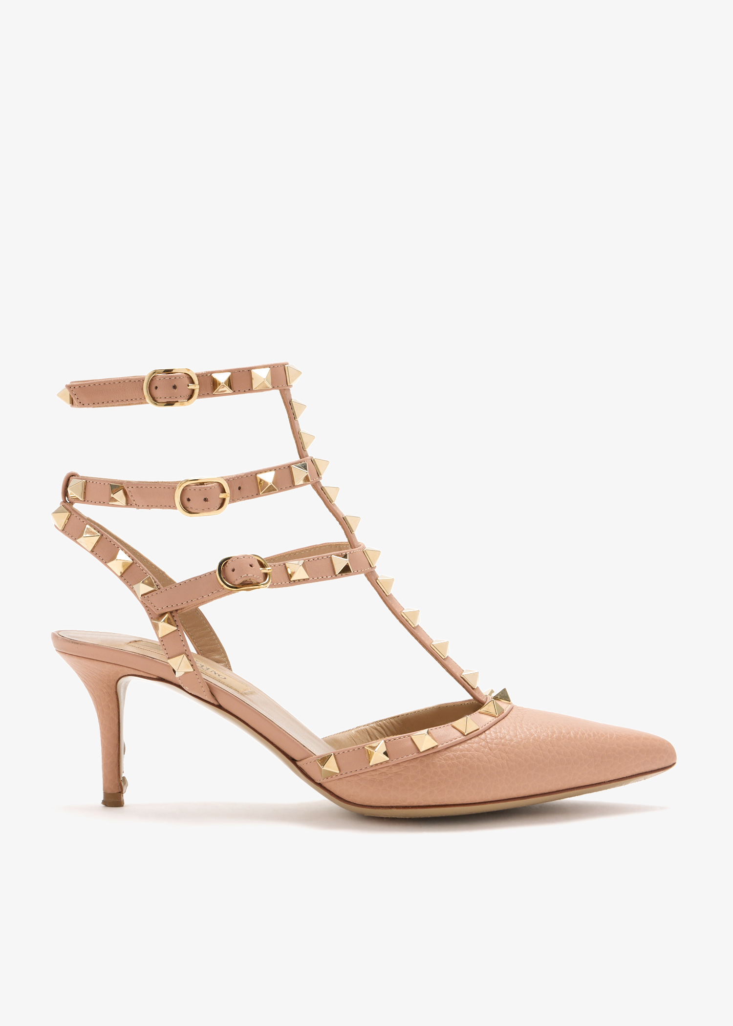 

Rockstud Caged pumps, Pink