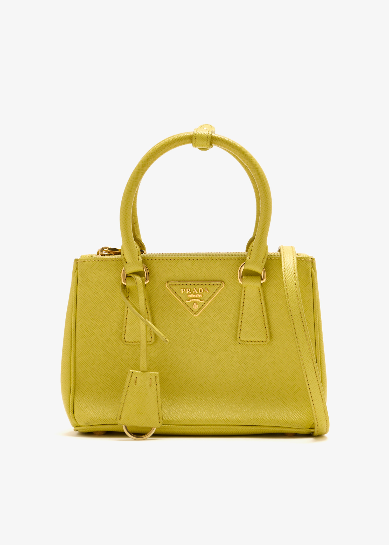 

Galleria mini handbag, Yellow