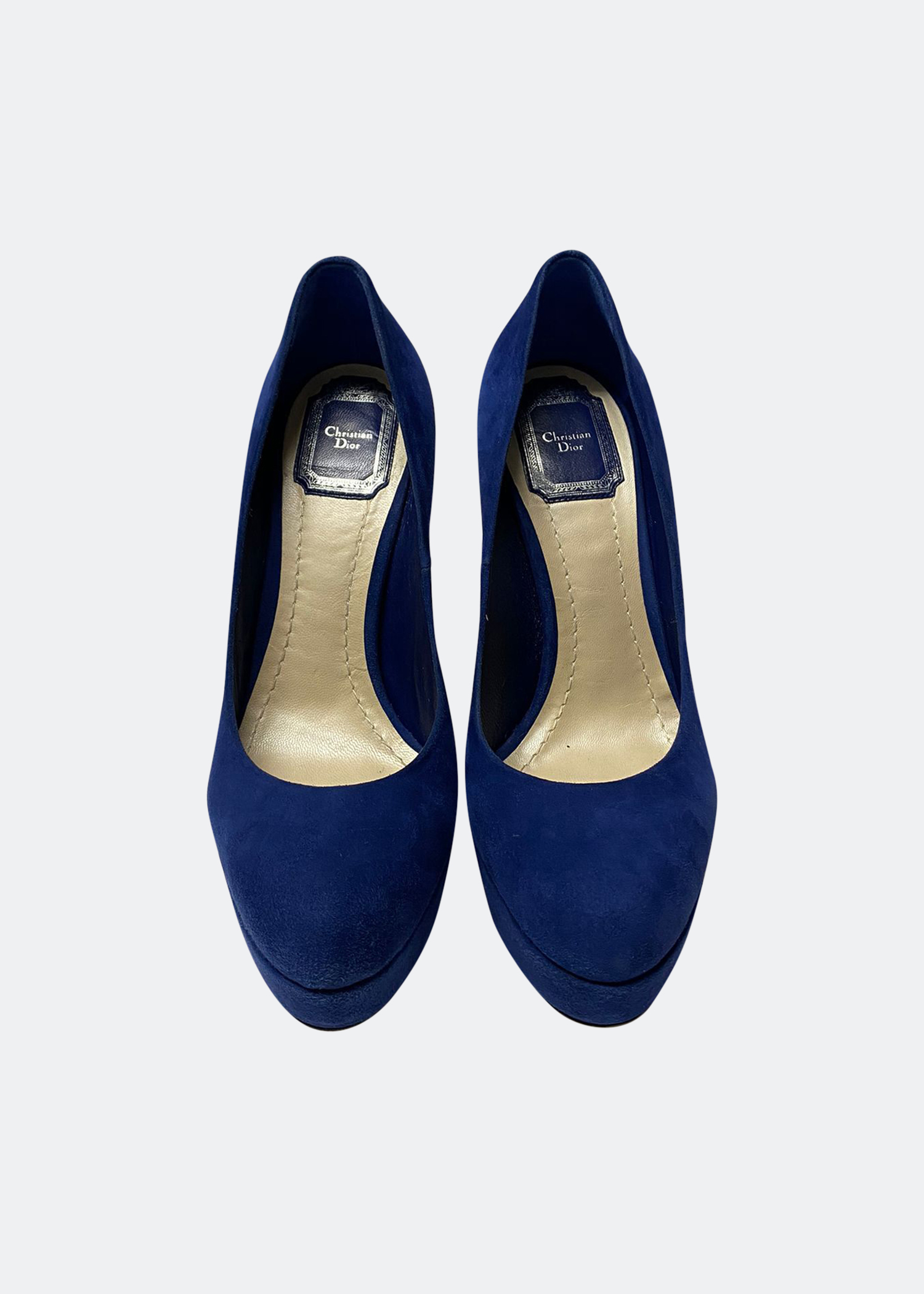 

Miss Dior 130 platform pumps, Blue