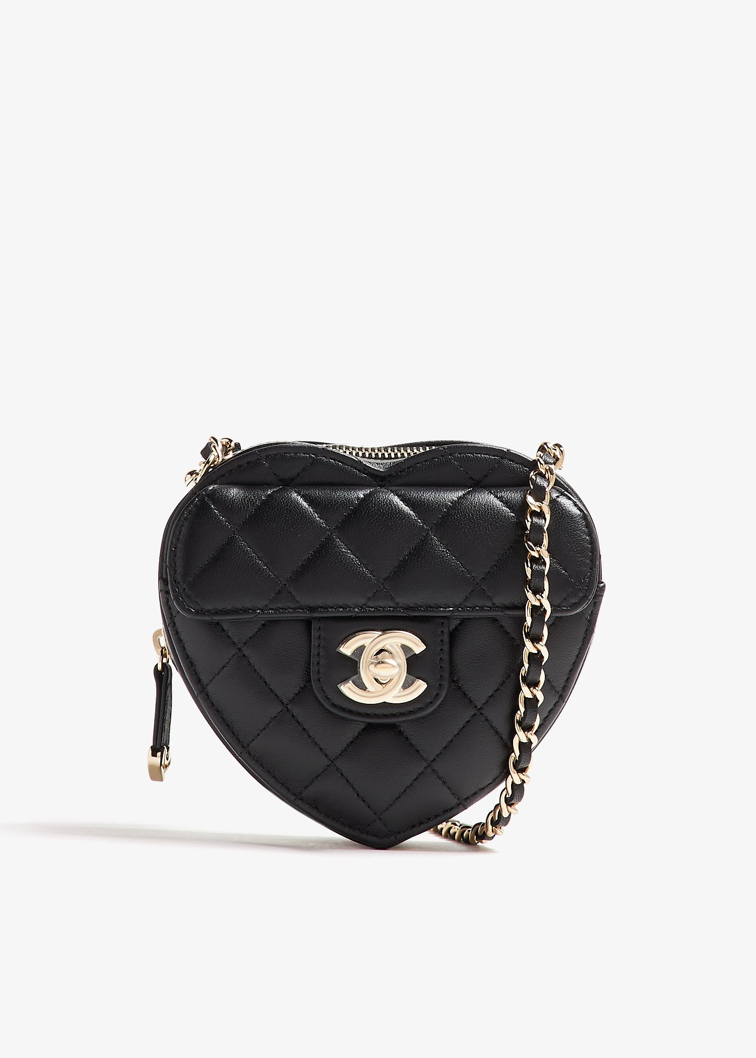 Chanel Pre Loved Heart bag for Women Black in UAE Level Shoes
