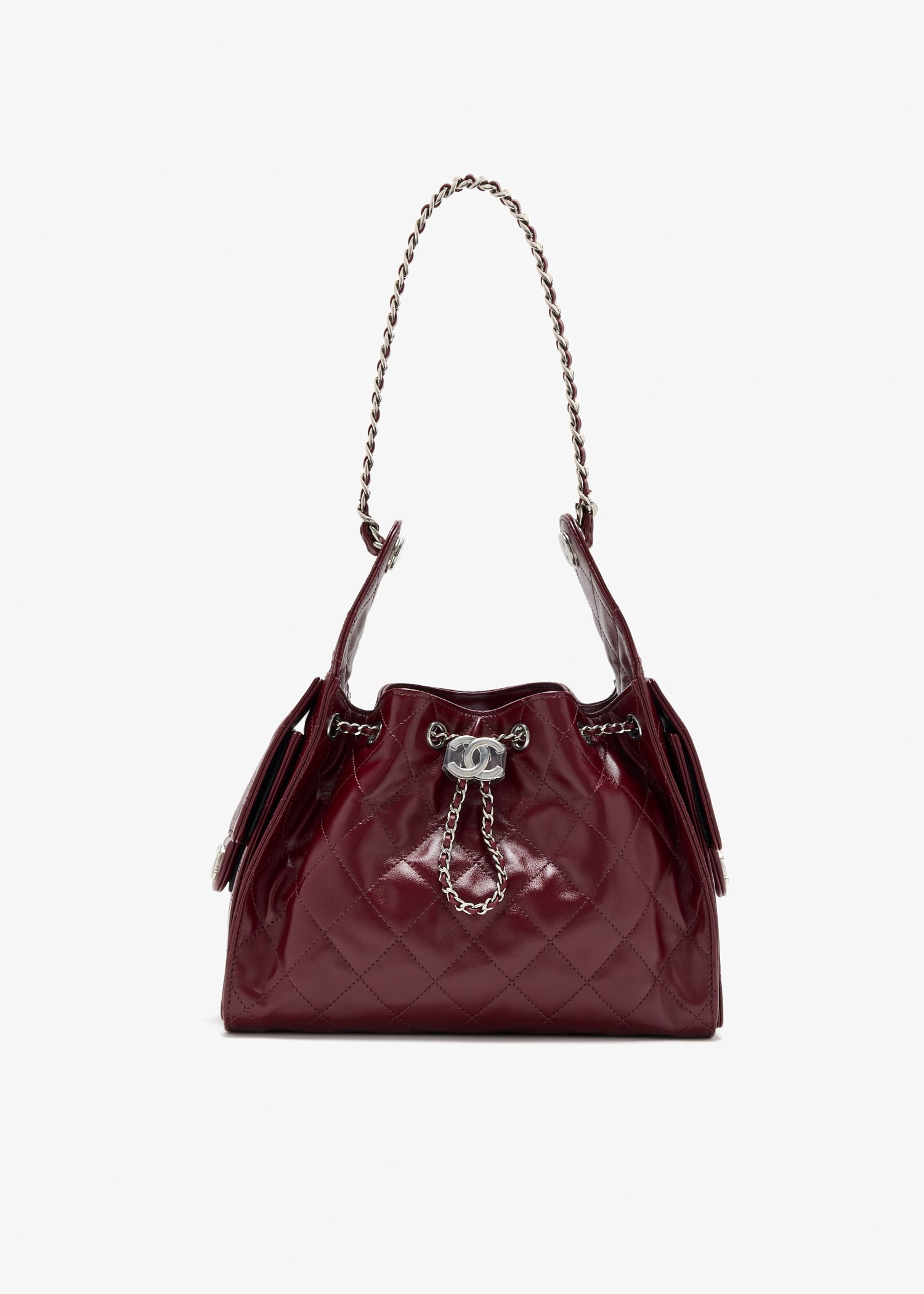 

Chanel 25 small handbag, Burgundy
