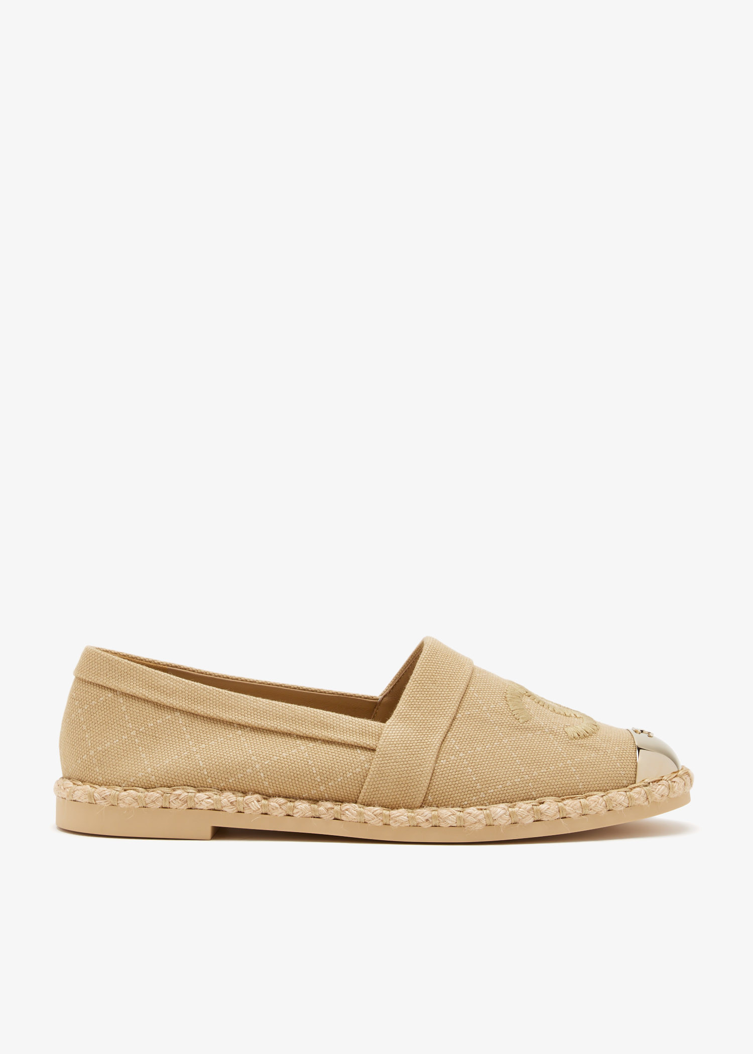 

CC Cap Toe espadrilles, Beige