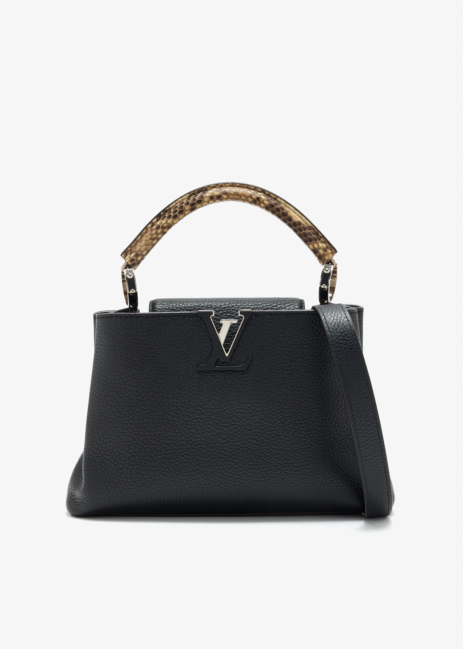

BB capucines top handle bag, Black