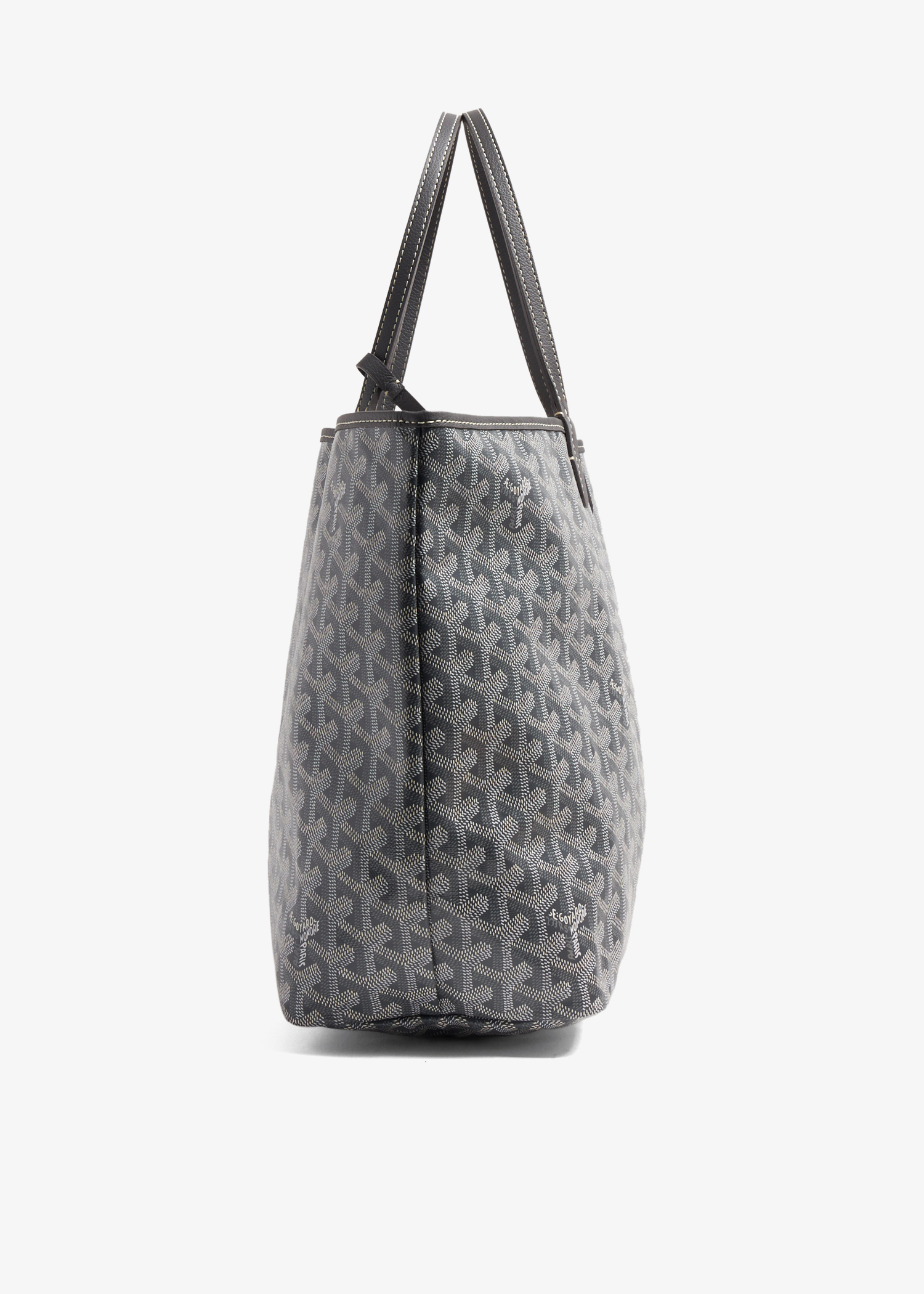 Goyard St. Louis PM Tote (Black). New, with tags, from Paris.