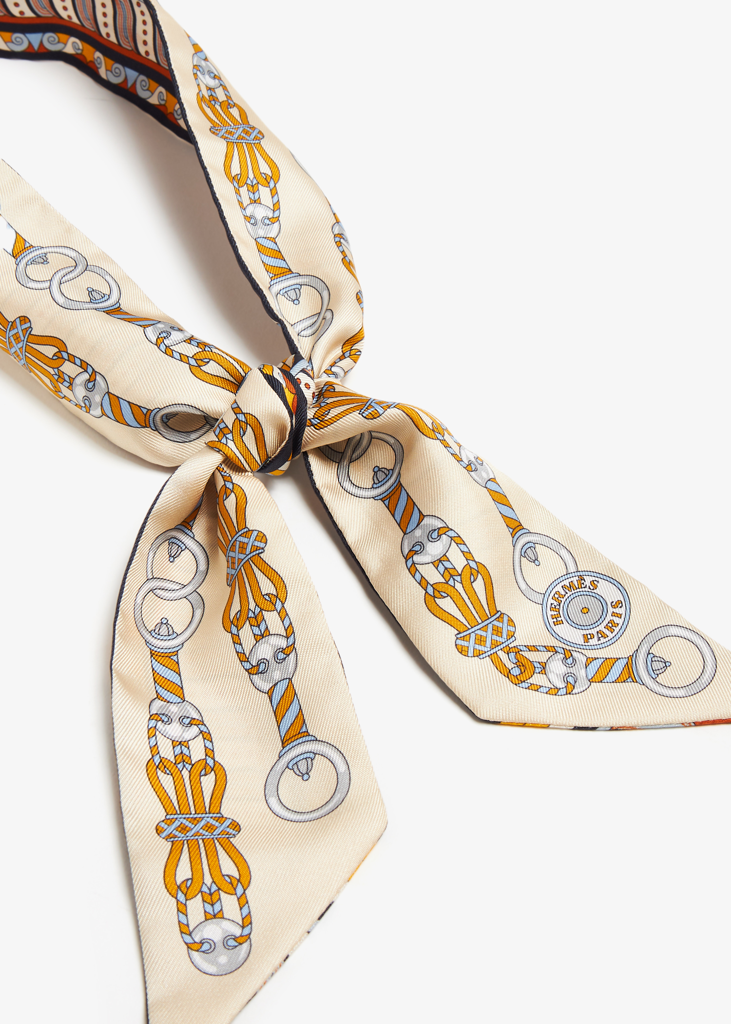 Hermès Pre-Loved Twilly scarf for Women - Multicolored in