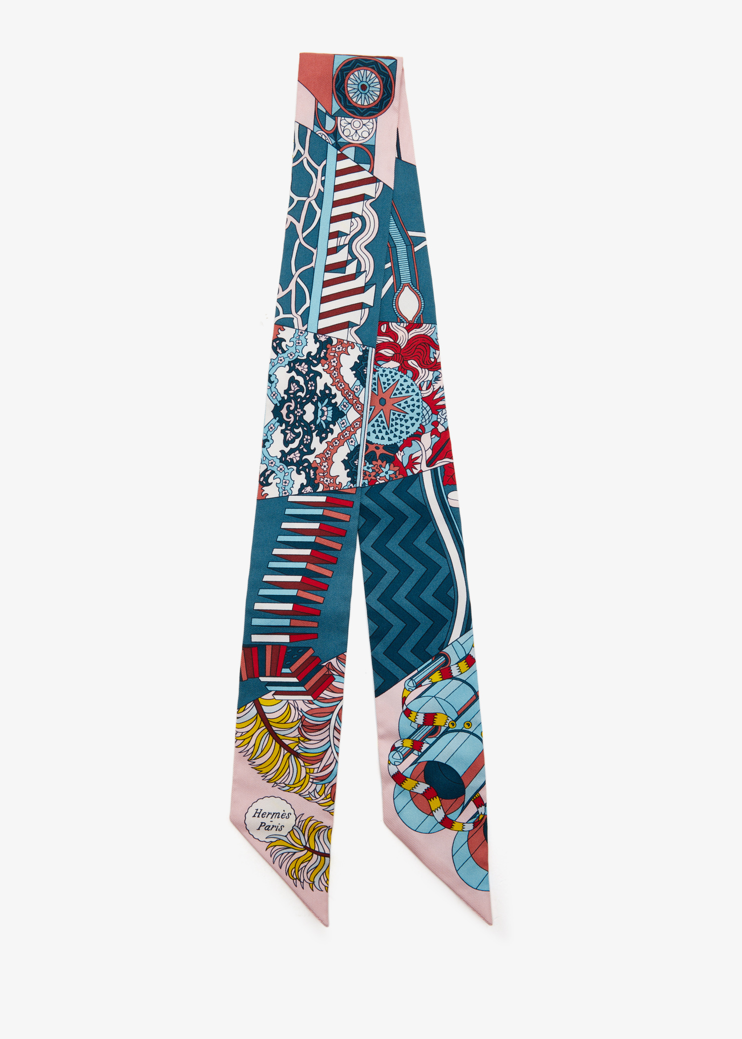 

De lÓmbrelle aux Duels twilly scarf, Printed