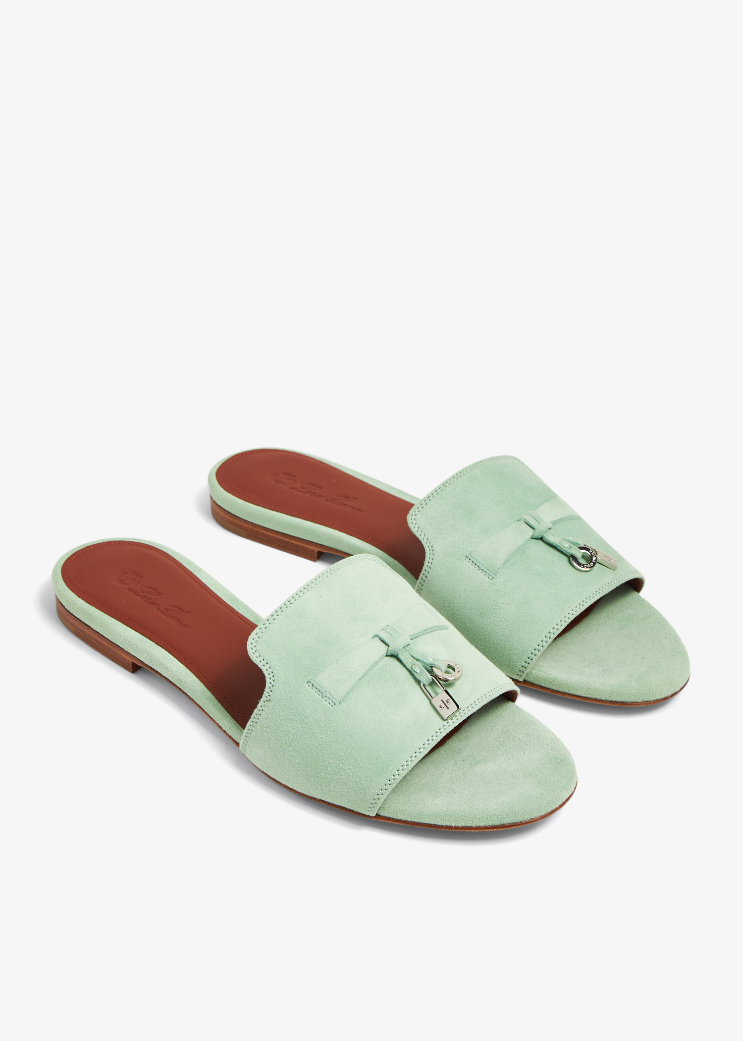 

Summer Charm slippers, Green