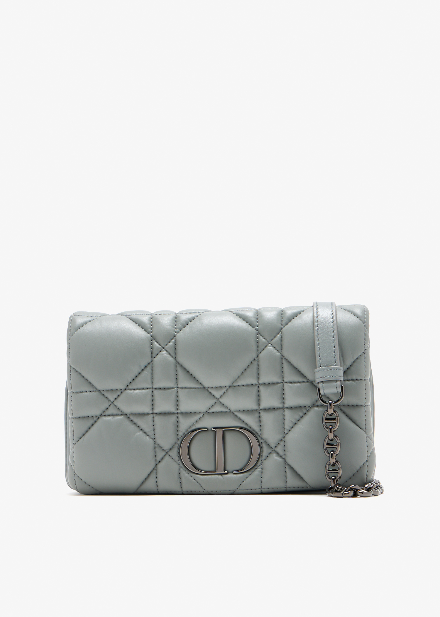 

Caro Macrocannage mini bag, Grey