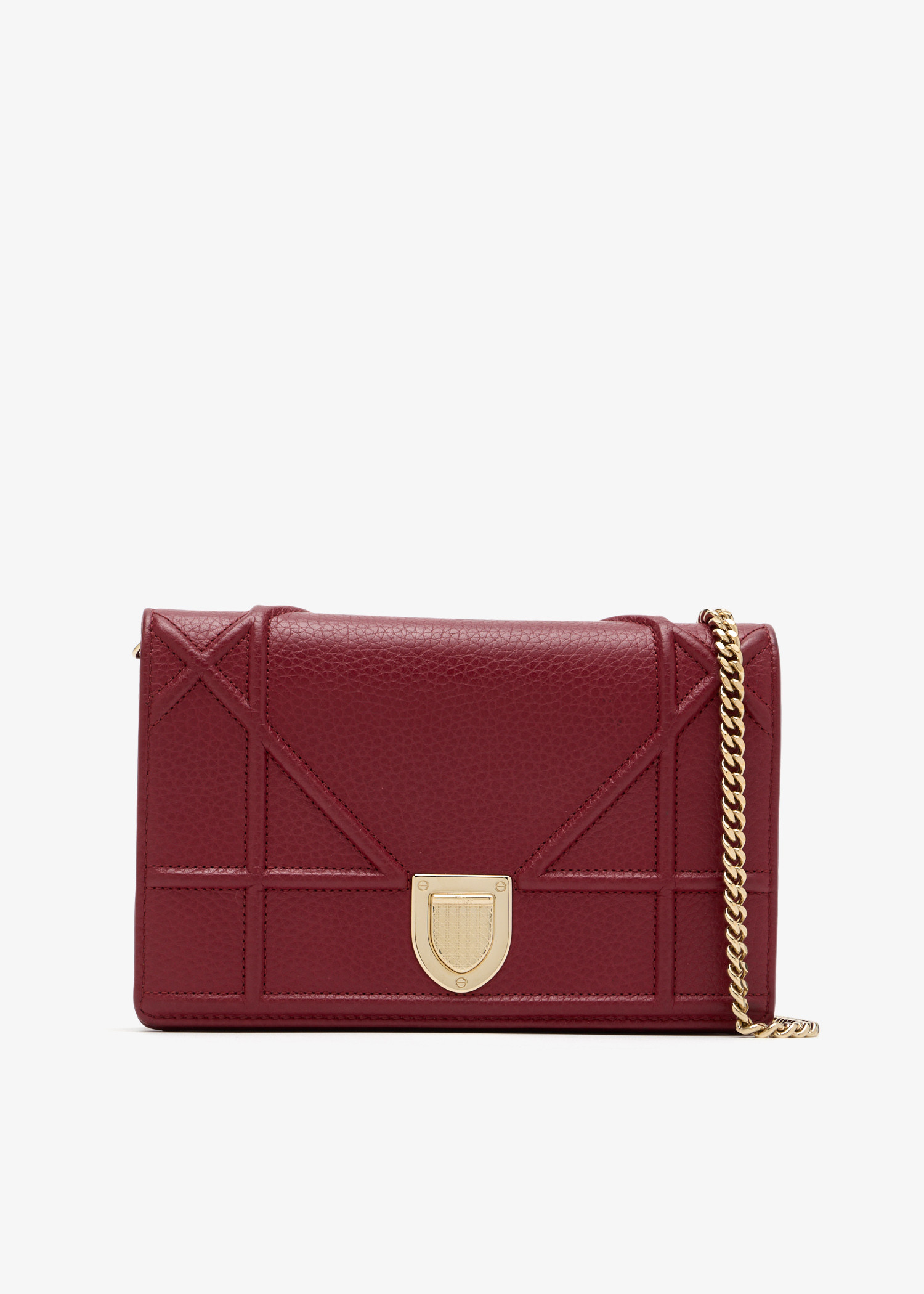 

Diorama Croisiere chain wallet, Red