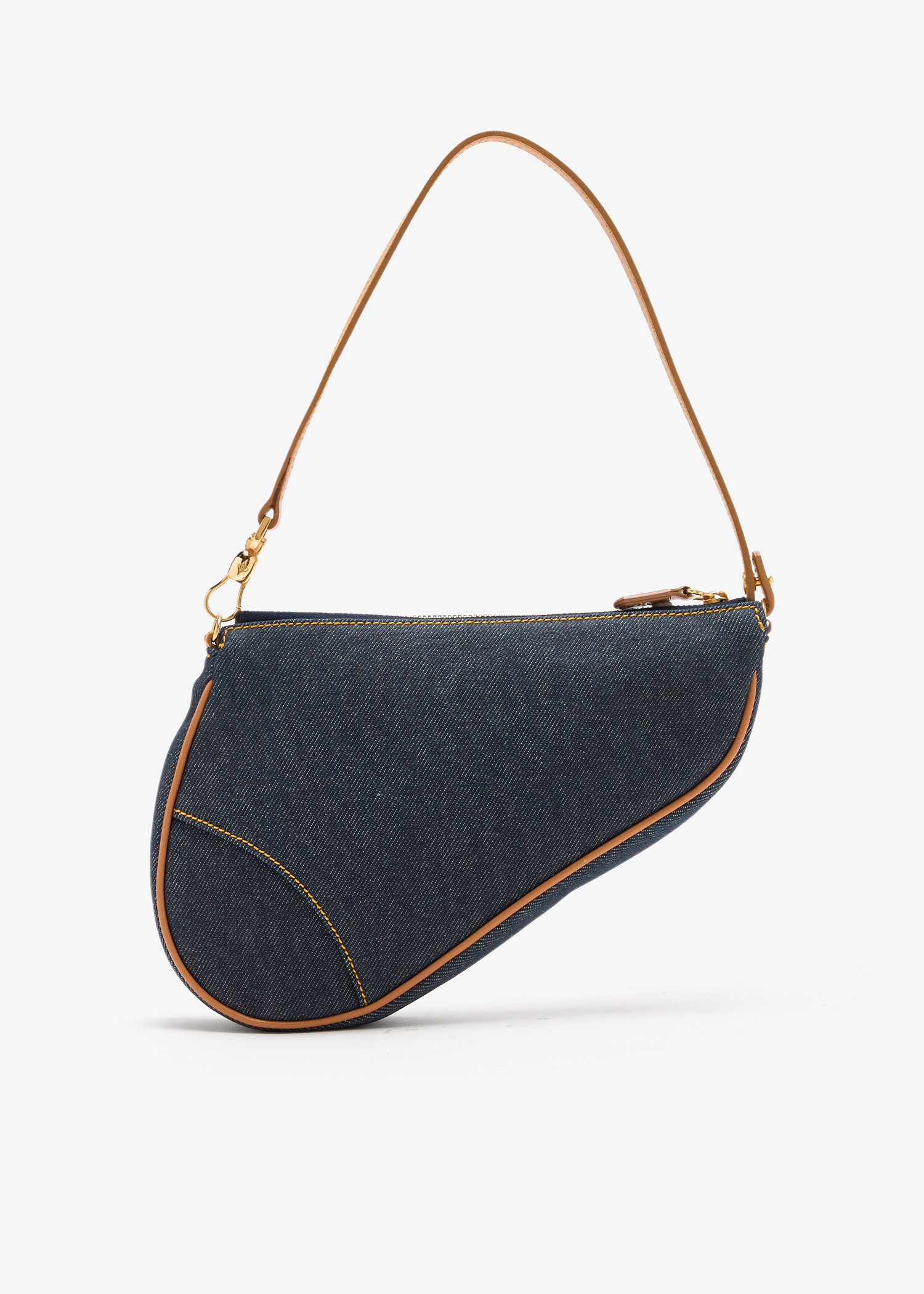 

Mini Saddle pochette bag, Blue