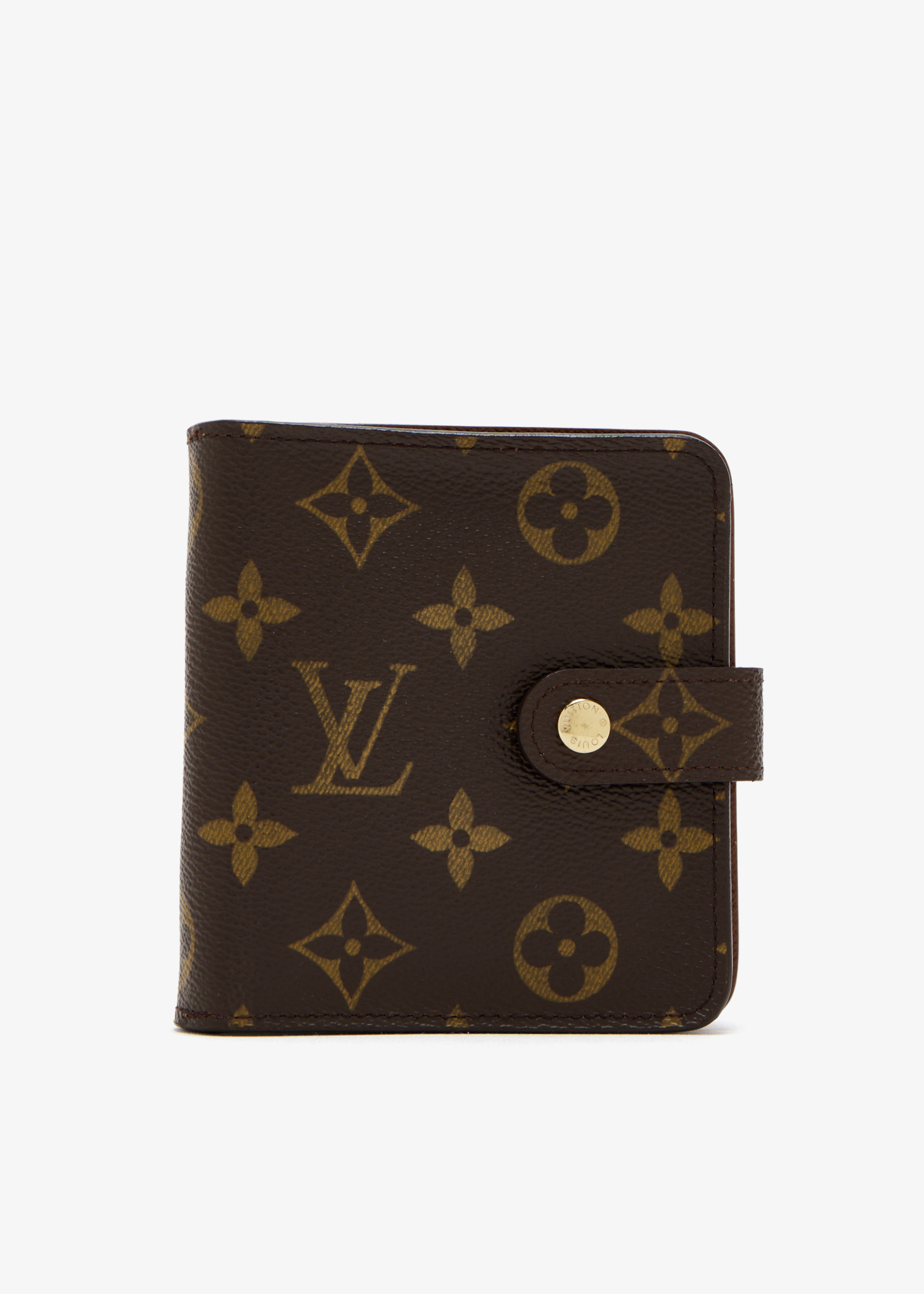 

Monogram bi-fold compact wallet, Printed