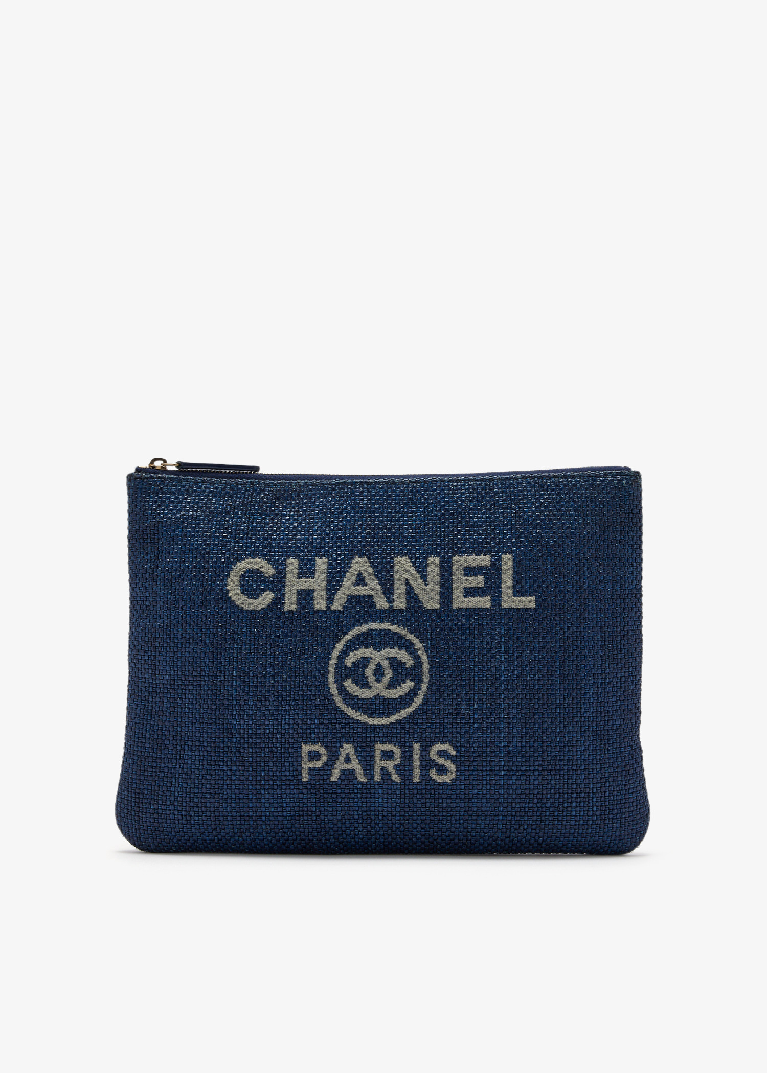 

Medium Deauville O Case clutch, Blue